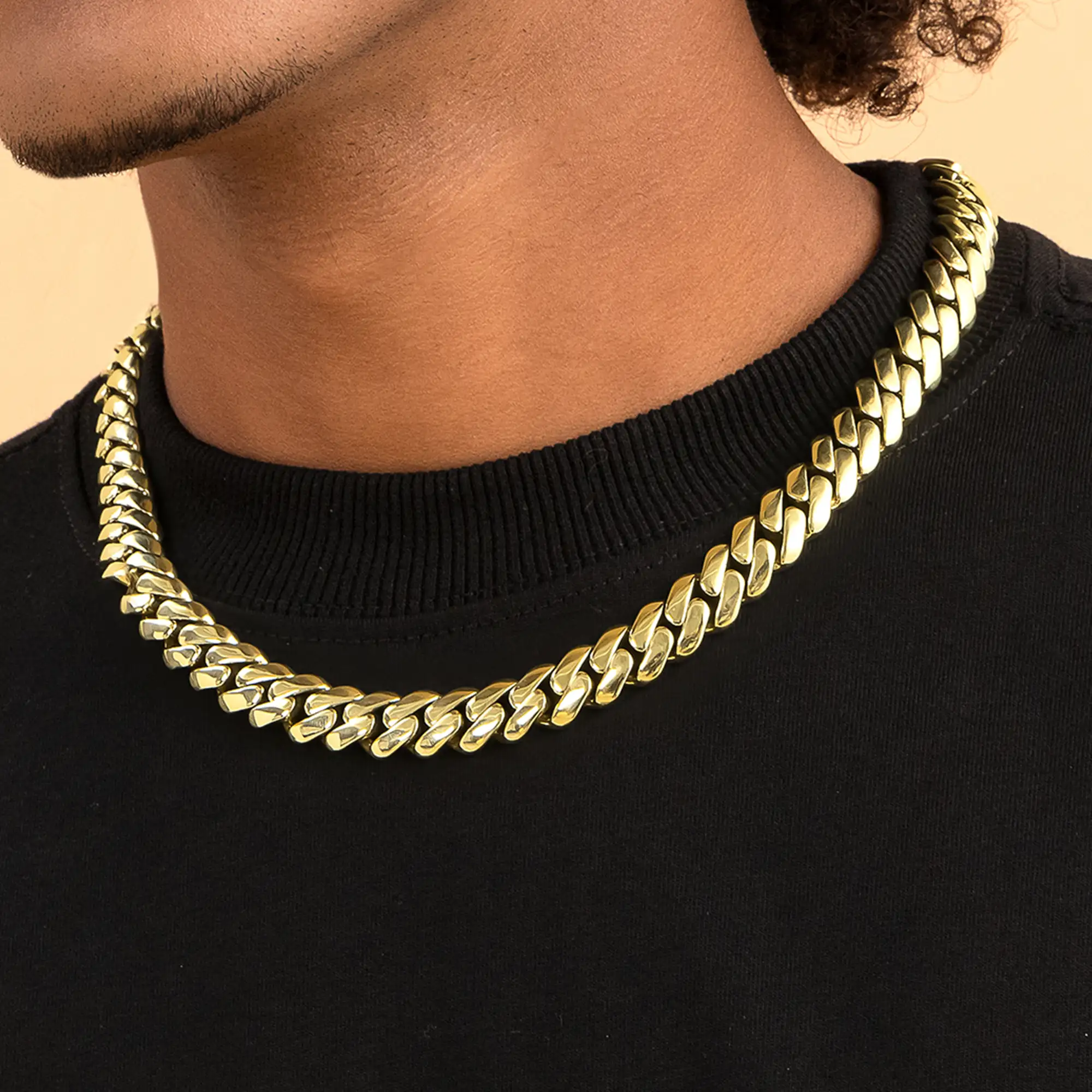 12mm Solid Miami Cuban Chain - Image 6