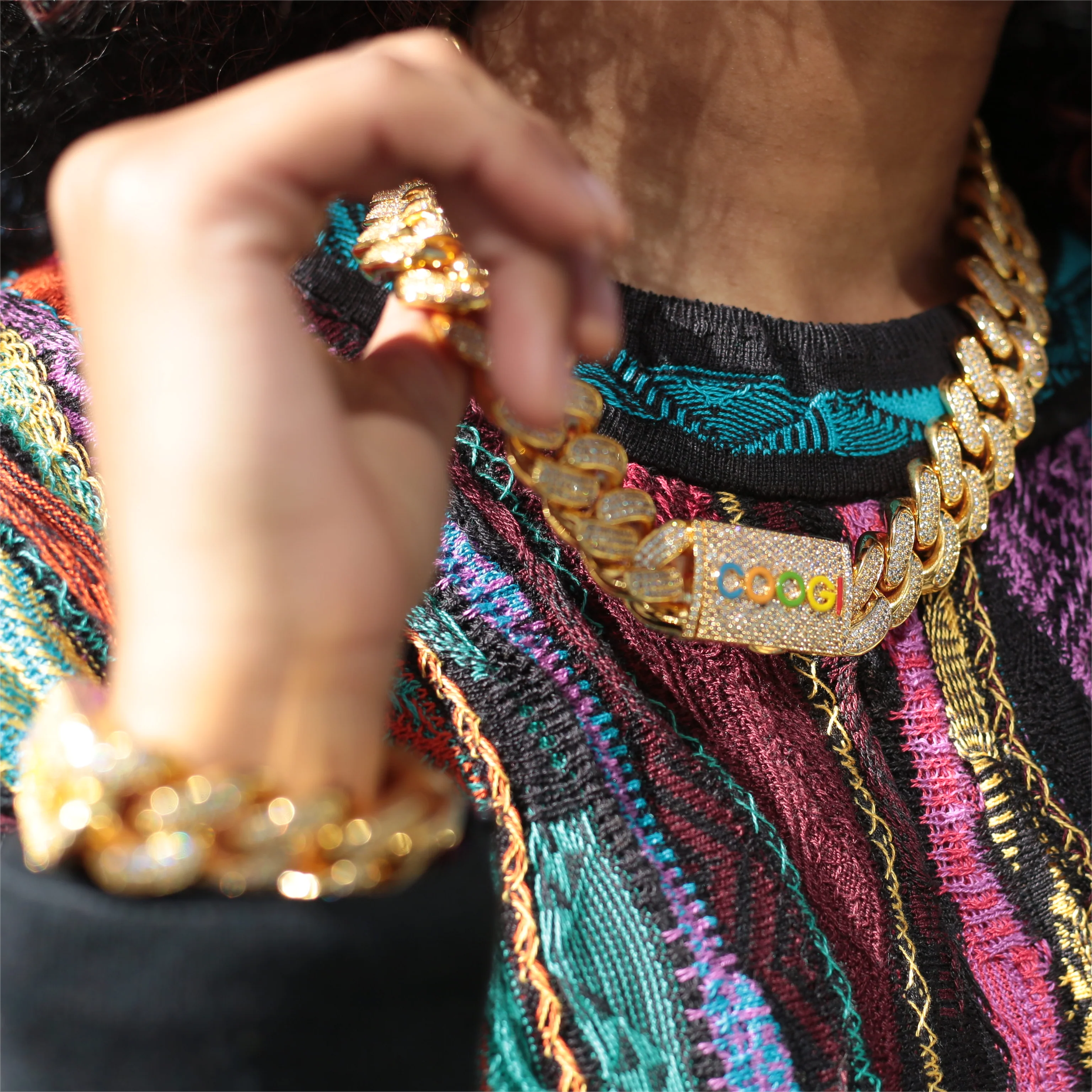 APORRO X COOGI BASIC Cuban Chain - 19mm - Image 6