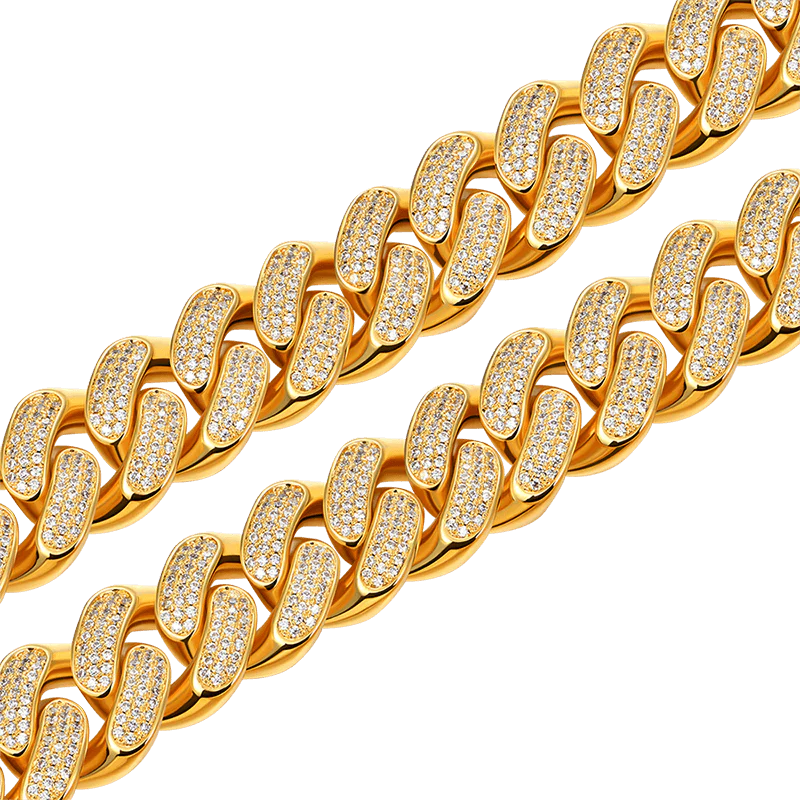 APORRO X COOGI BASIC Cuban Chain - 19mm - Image 7