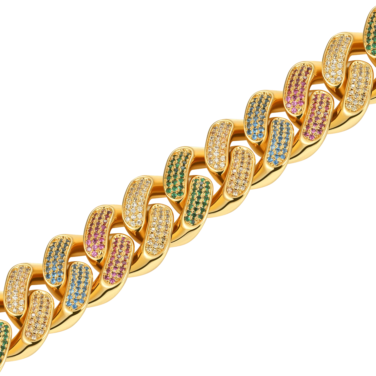 APORRO X COOGI Beating Cuban Bracelet - 19mm - Image 3