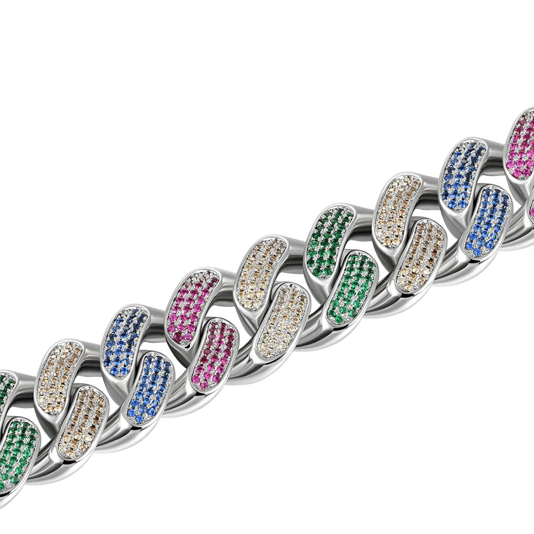 APORRO X COOGI Beating Cuban Bracelet - 19mm - Image 7