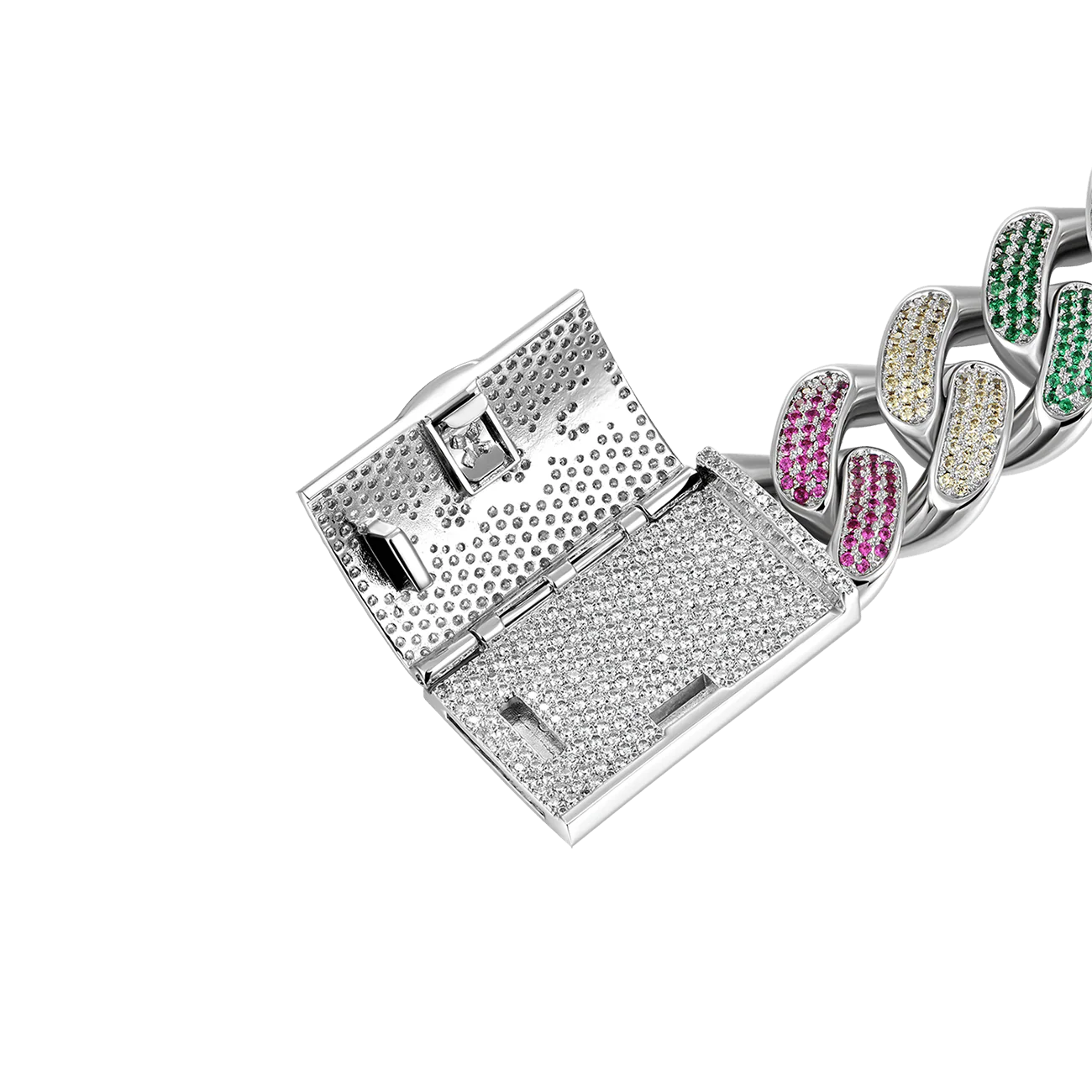 APORRO X COOGI Beating Cuban Bracelet - 19mm - Image 9