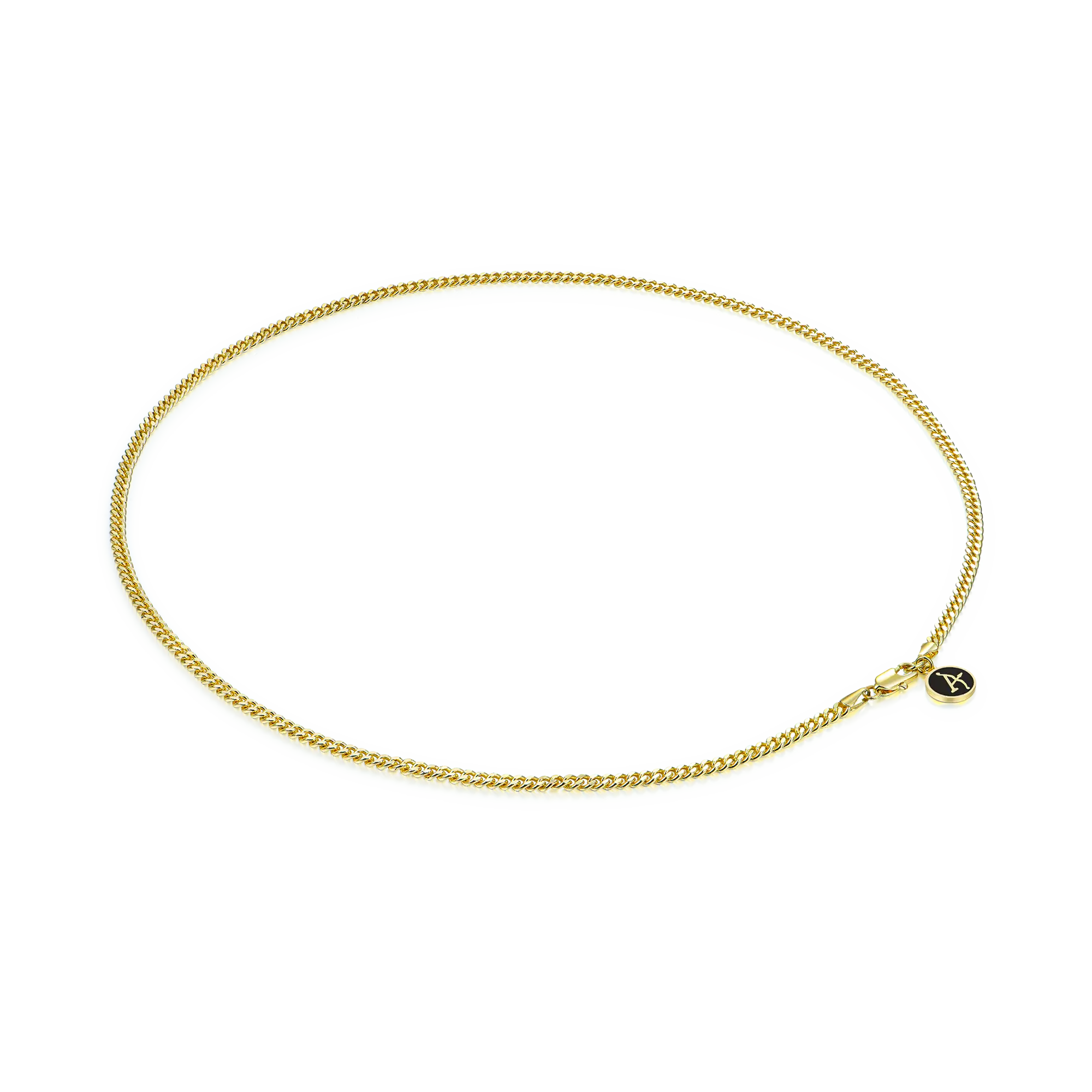 3.5mm Brass Miami Cuban Curb Chain - Image 8