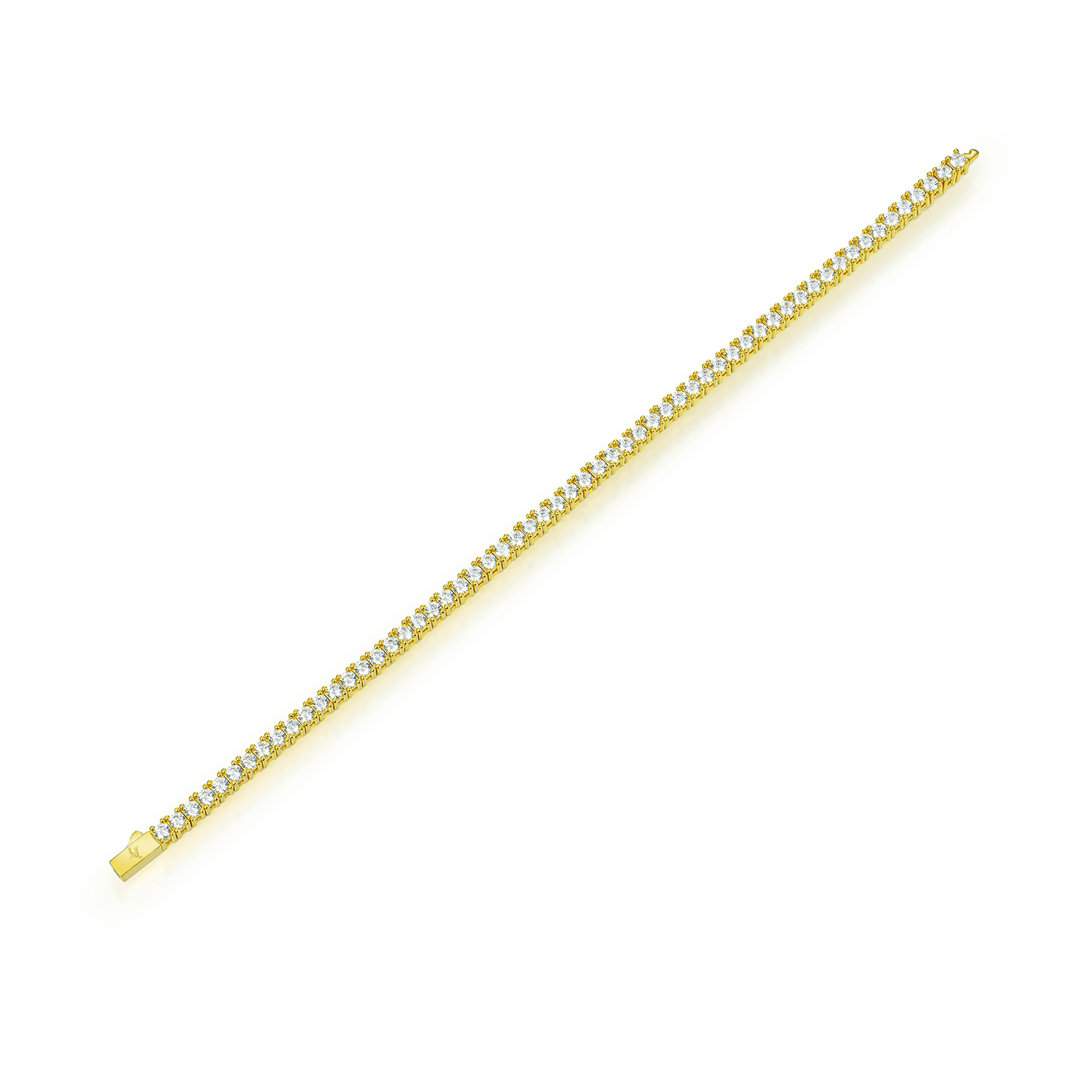 Iced Tennis Bracelet - 3mm - Image 10