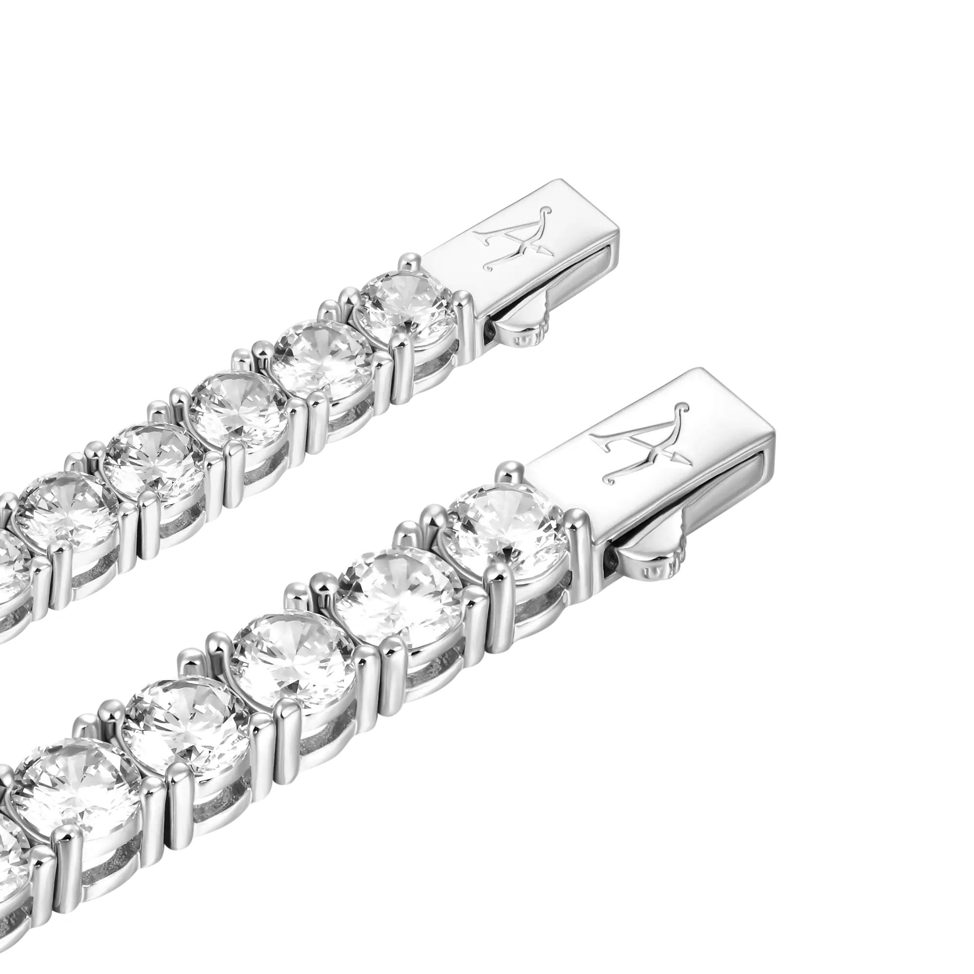 3mm Tennis + 5mm Tennis Bracelet Gift Set - Image 4