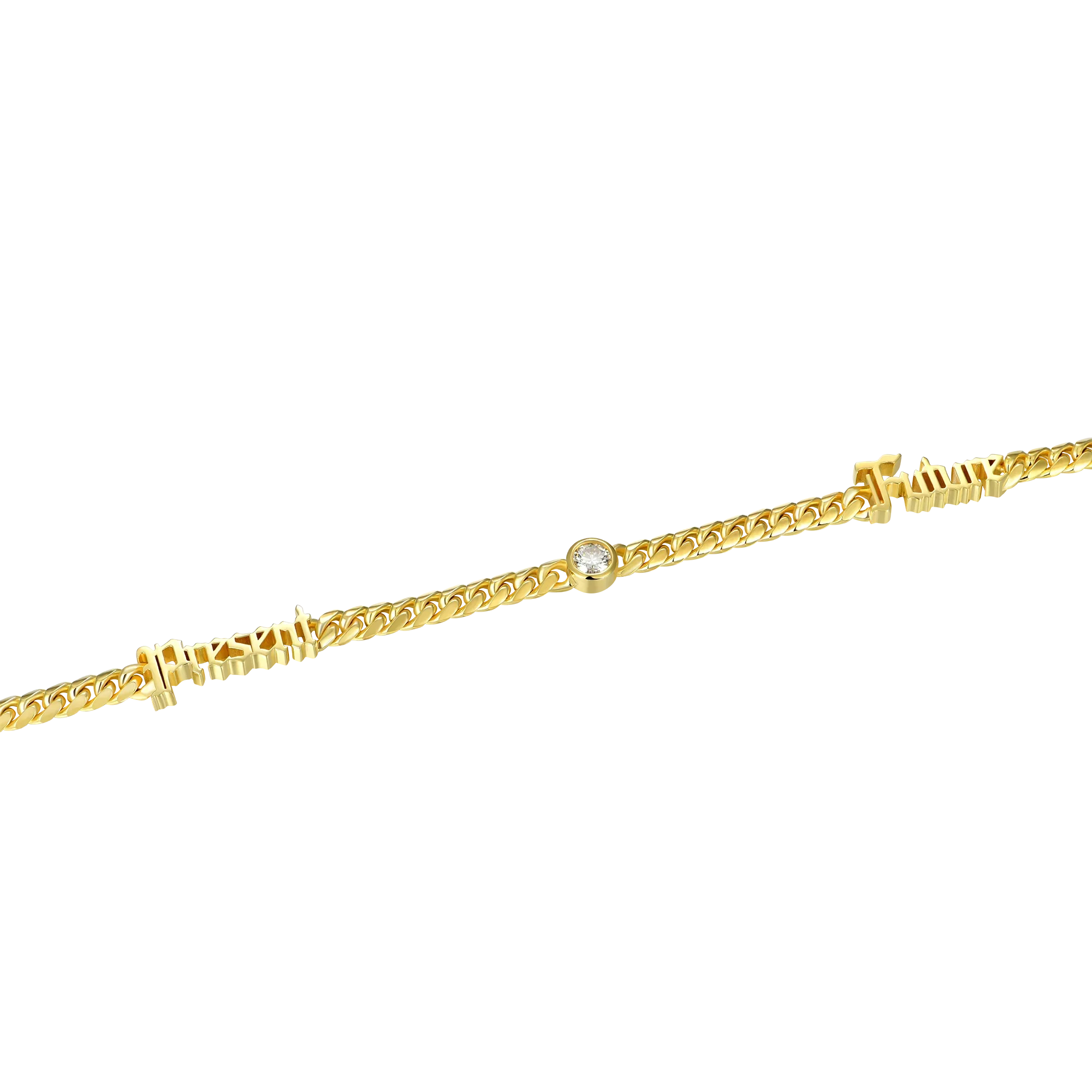 5mm Custom Old English Name Bracelet - Image 2