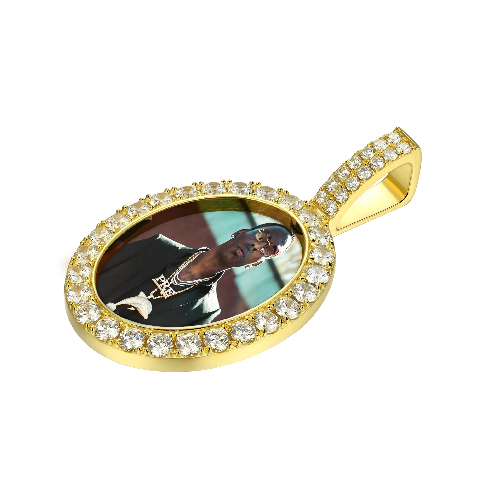 Custom Oval Photo Pendant - Image 14