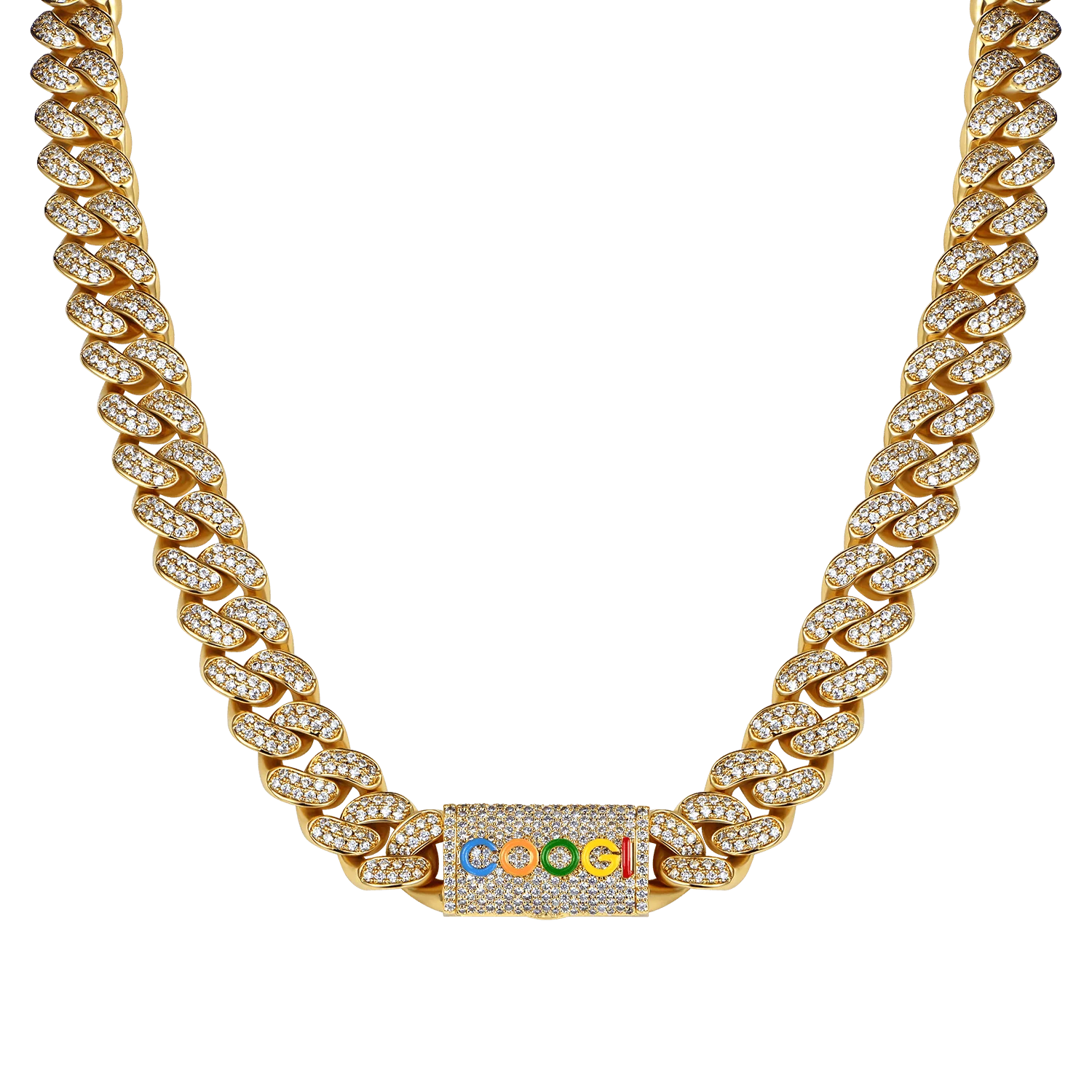APORRO X COOGI 12mm 18K Gold “BASIC” Cuban Chain - Image 5