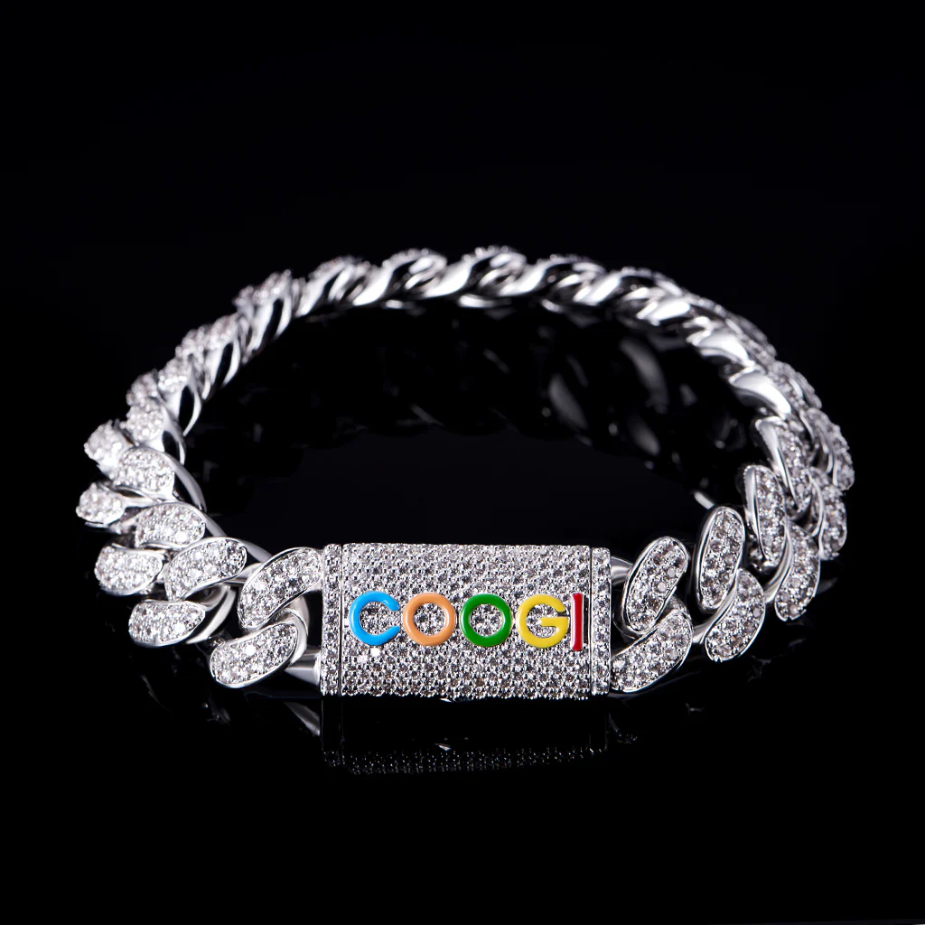 APORRO X COOGI BASIC Cuban Bracelet - 12mm - Image 4