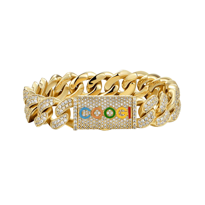 APORRO X COOGI BASIC Cuban Bracelet - 12mm - Image 7