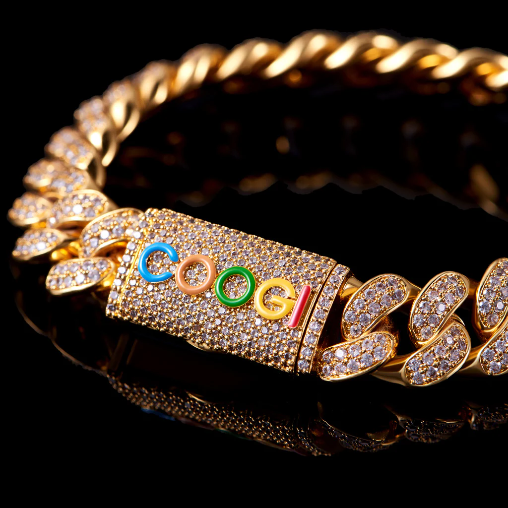 APORRO X COOGI BASIC Cuban Bracelet - 12mm - Image 8