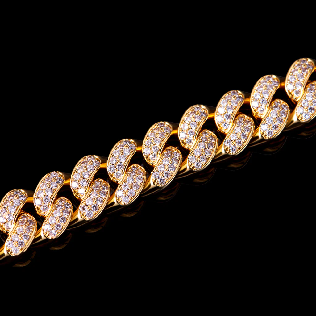 APORRO X COOGI BASIC Cuban Bracelet - 12mm - Image 9