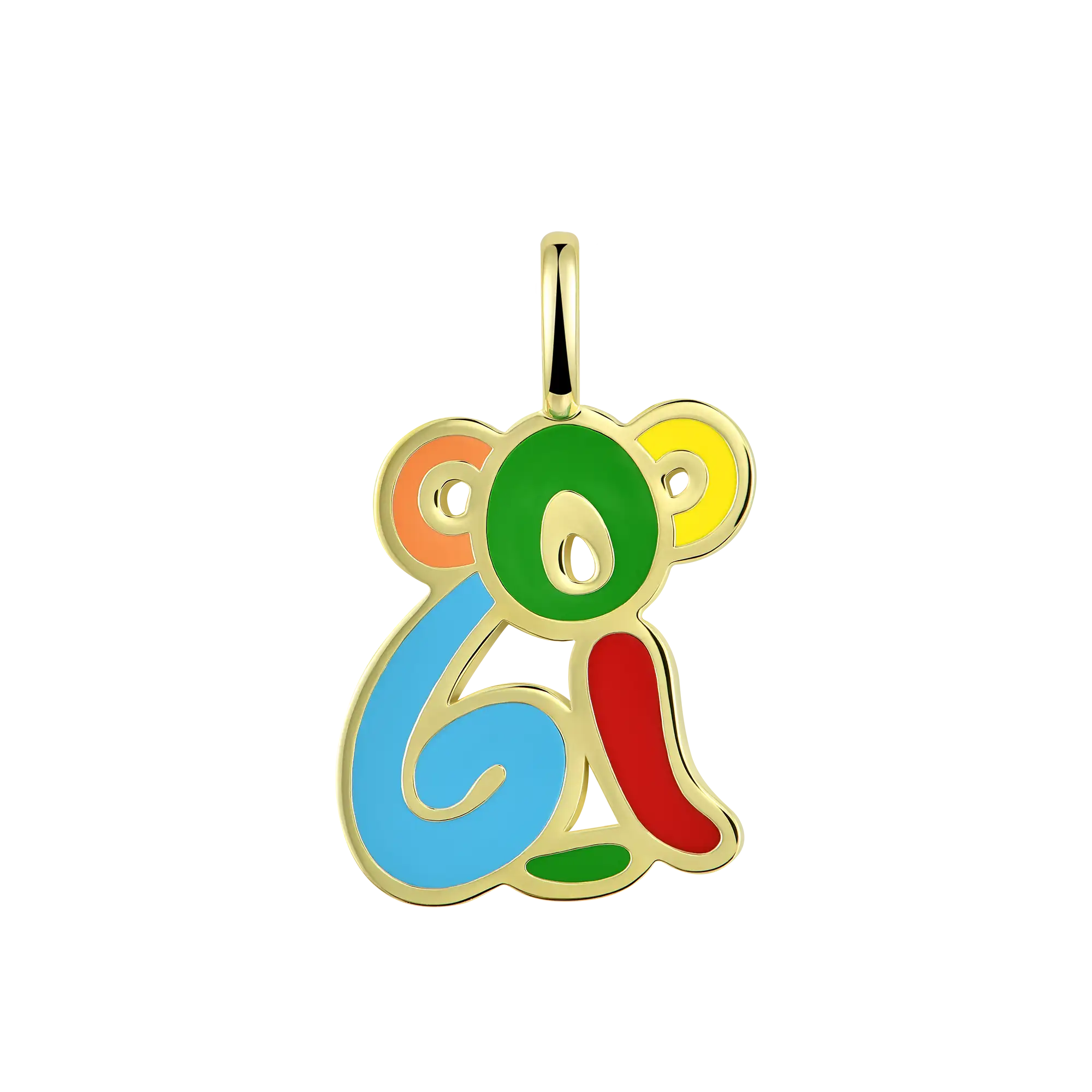 APORRO X COOGI Colored Koala Enamel Pendant - Image 2