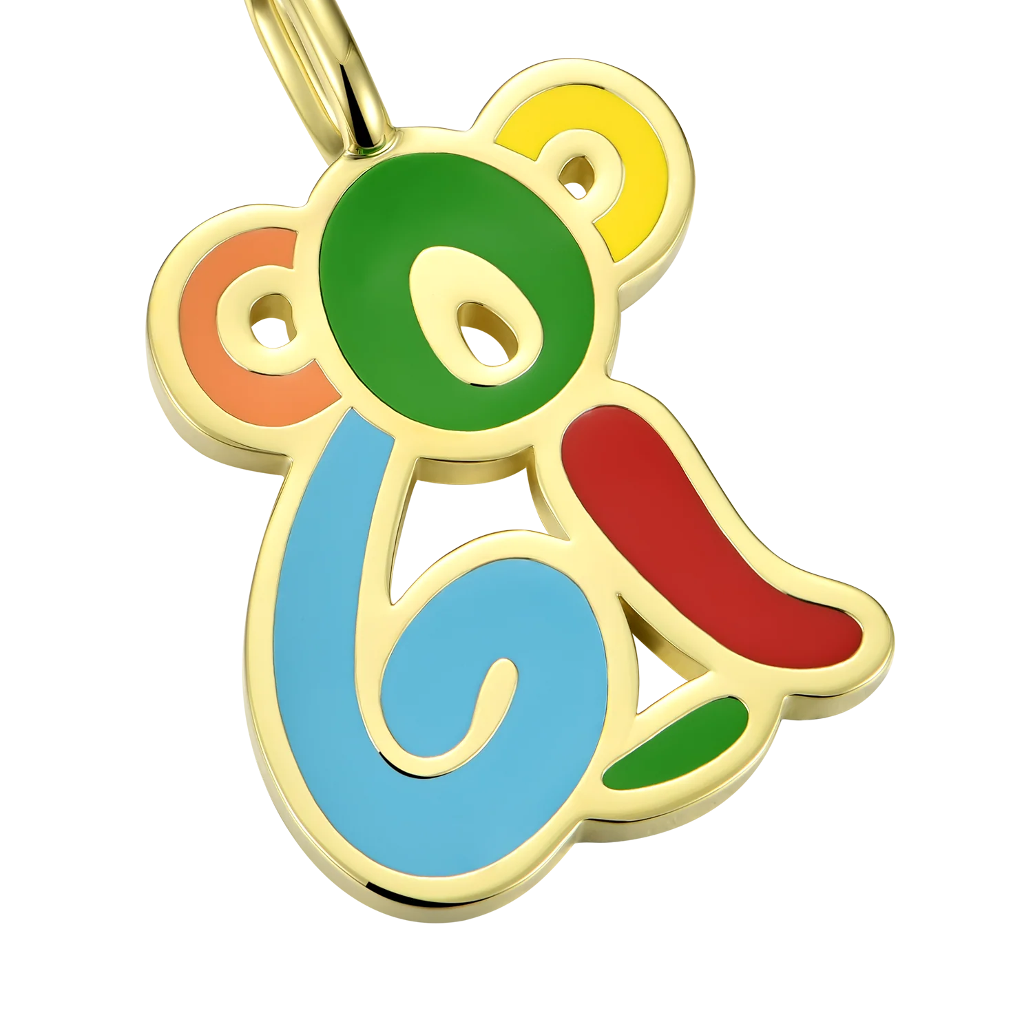 APORRO X COOGI Colored Koala Enamel Pendant - Image 3
