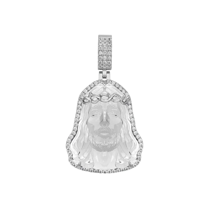 Arcenciel Gospel Jesus Transparent White Pendant - Image 8