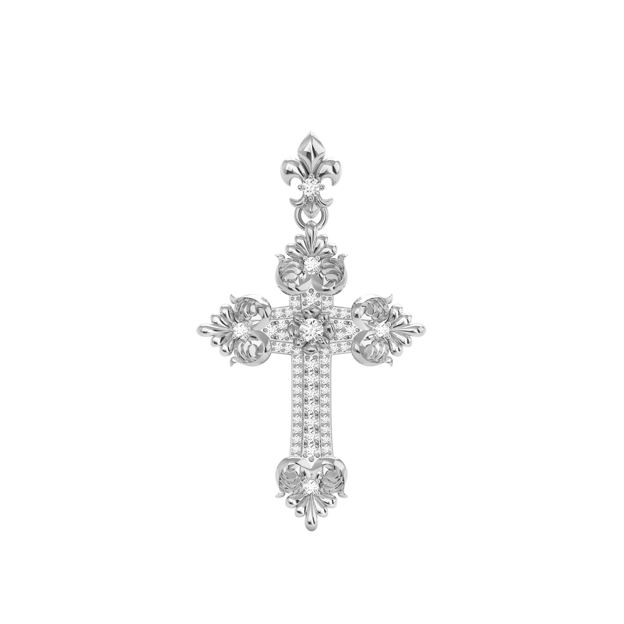 Corinthian Order Style Cross Pendant - Image 9