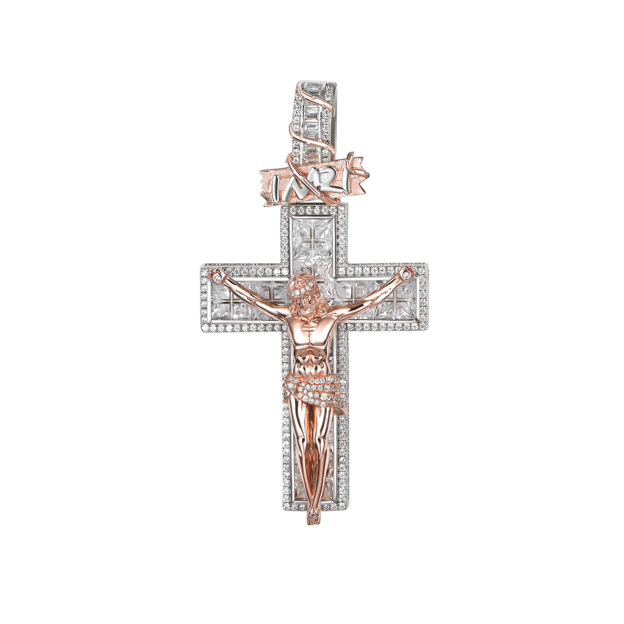 Crucifixion of Jesus Pendant - Large - Image 5