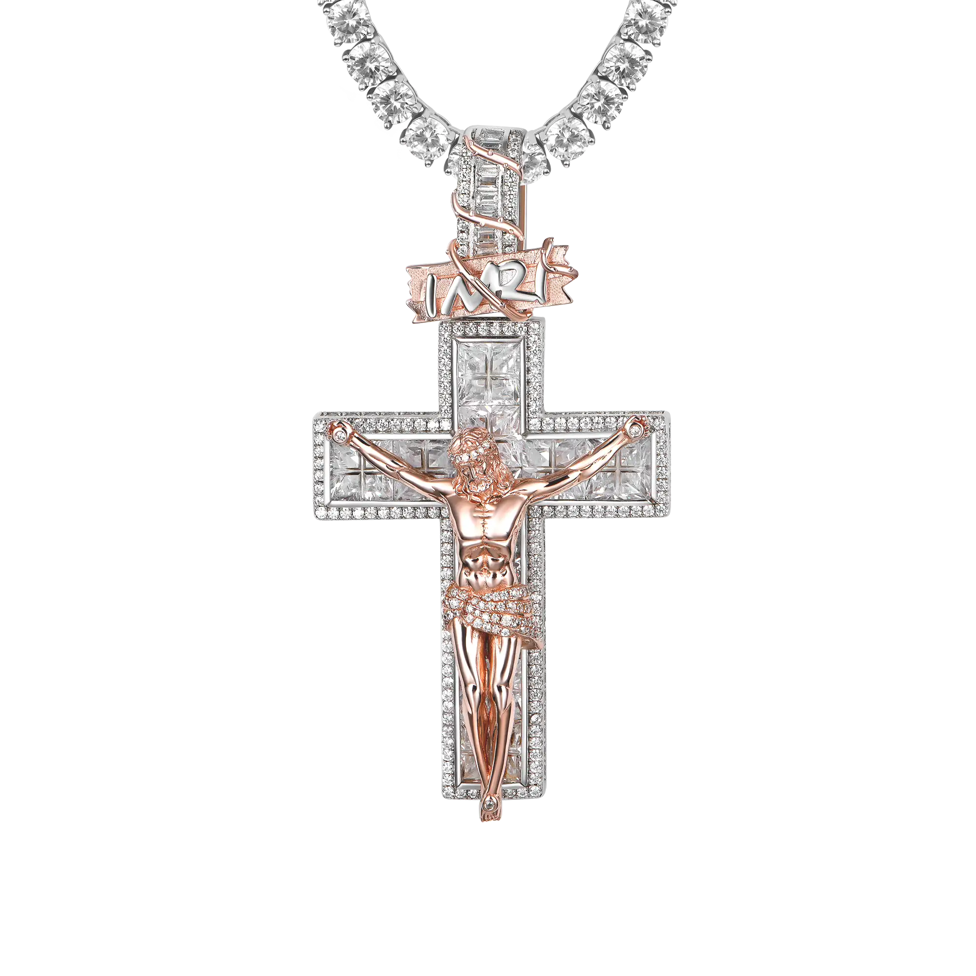 Crucifixion of Jesus Pendant - Large - Image 8