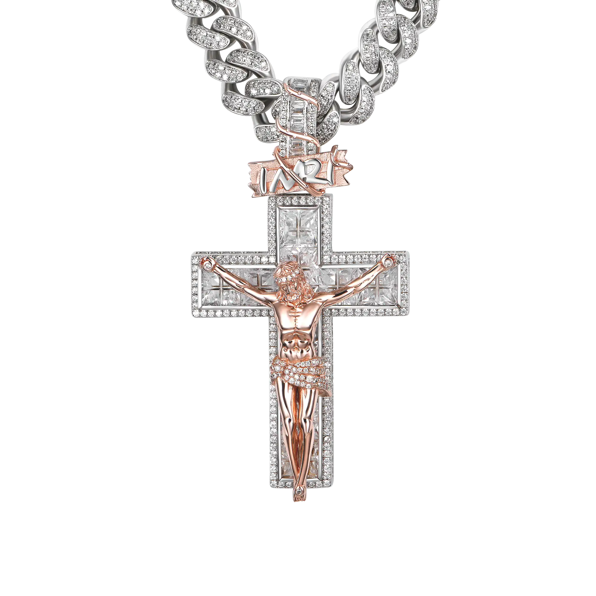 Crucifixion of Jesus Pendant - Large - Image 9