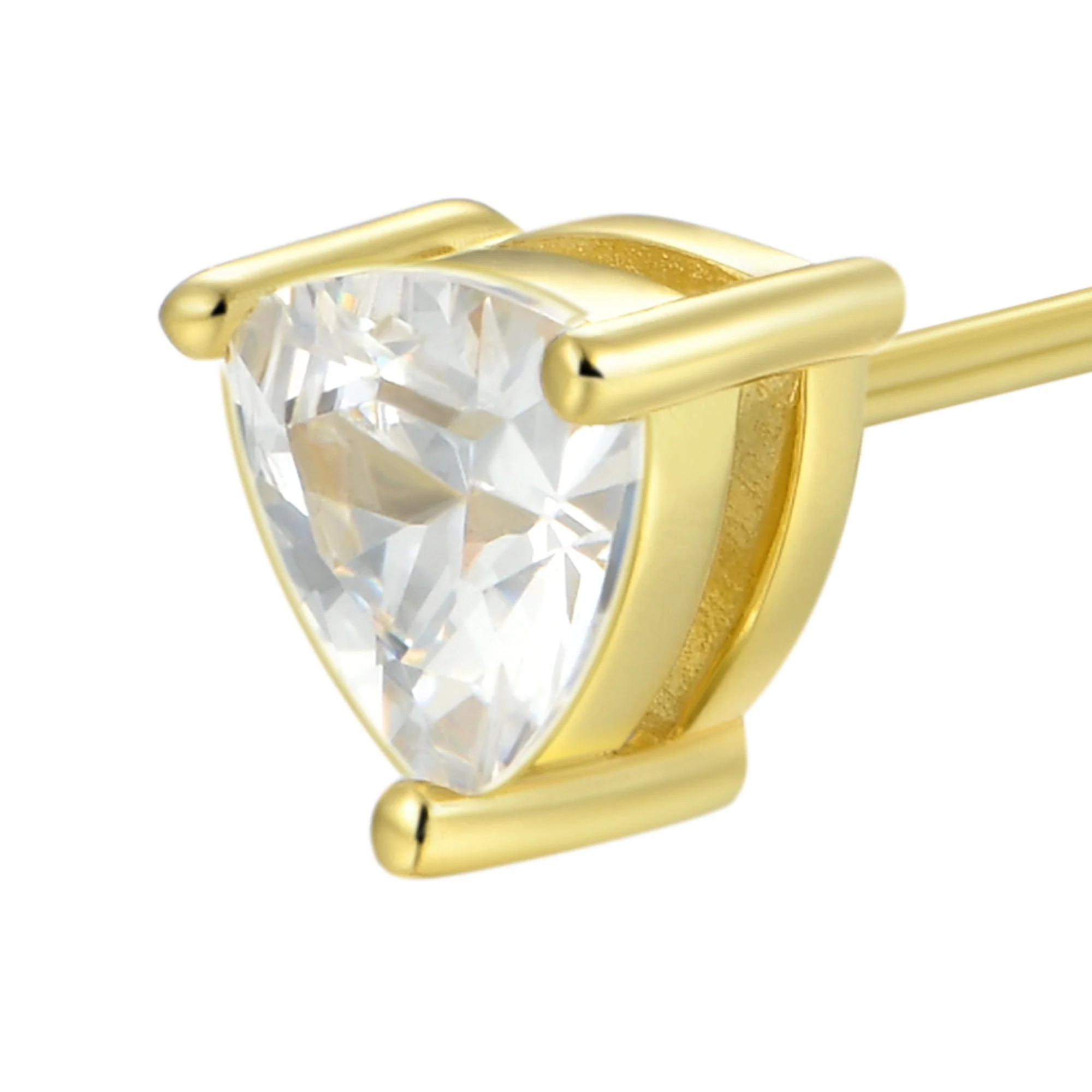 Custom Classic Moissanite Stud Earring - Image 106