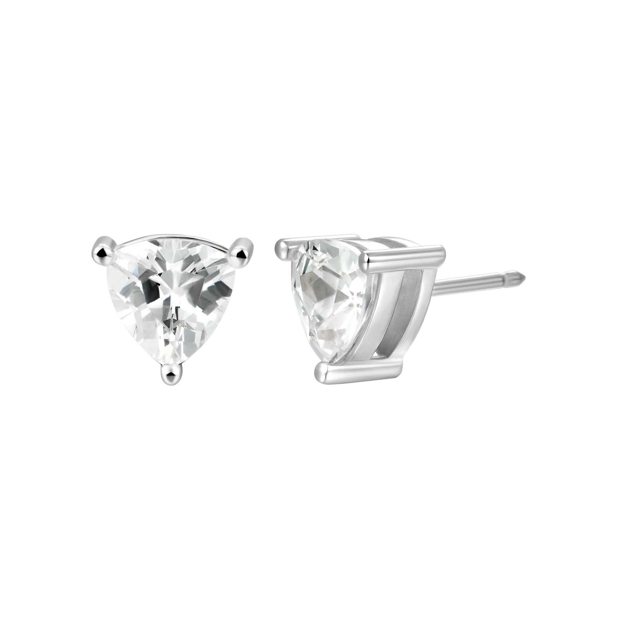 Custom Classic Moissanite Stud Earring - Image 109