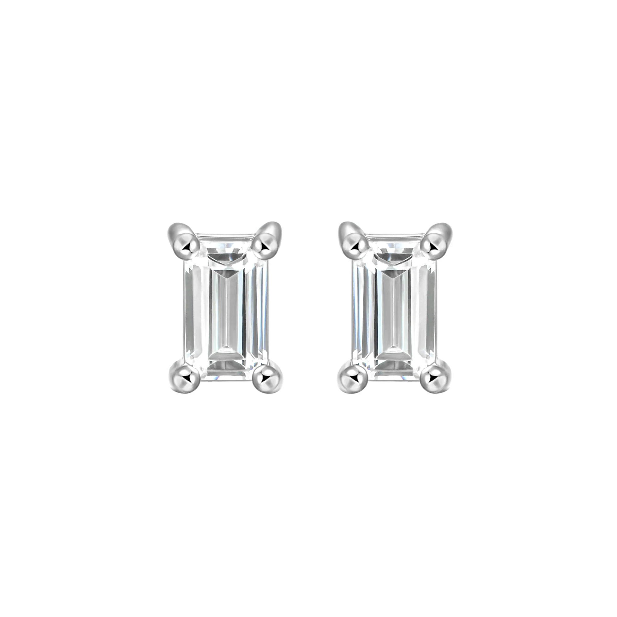 Custom Classic Moissanite Stud Earring - Image 162