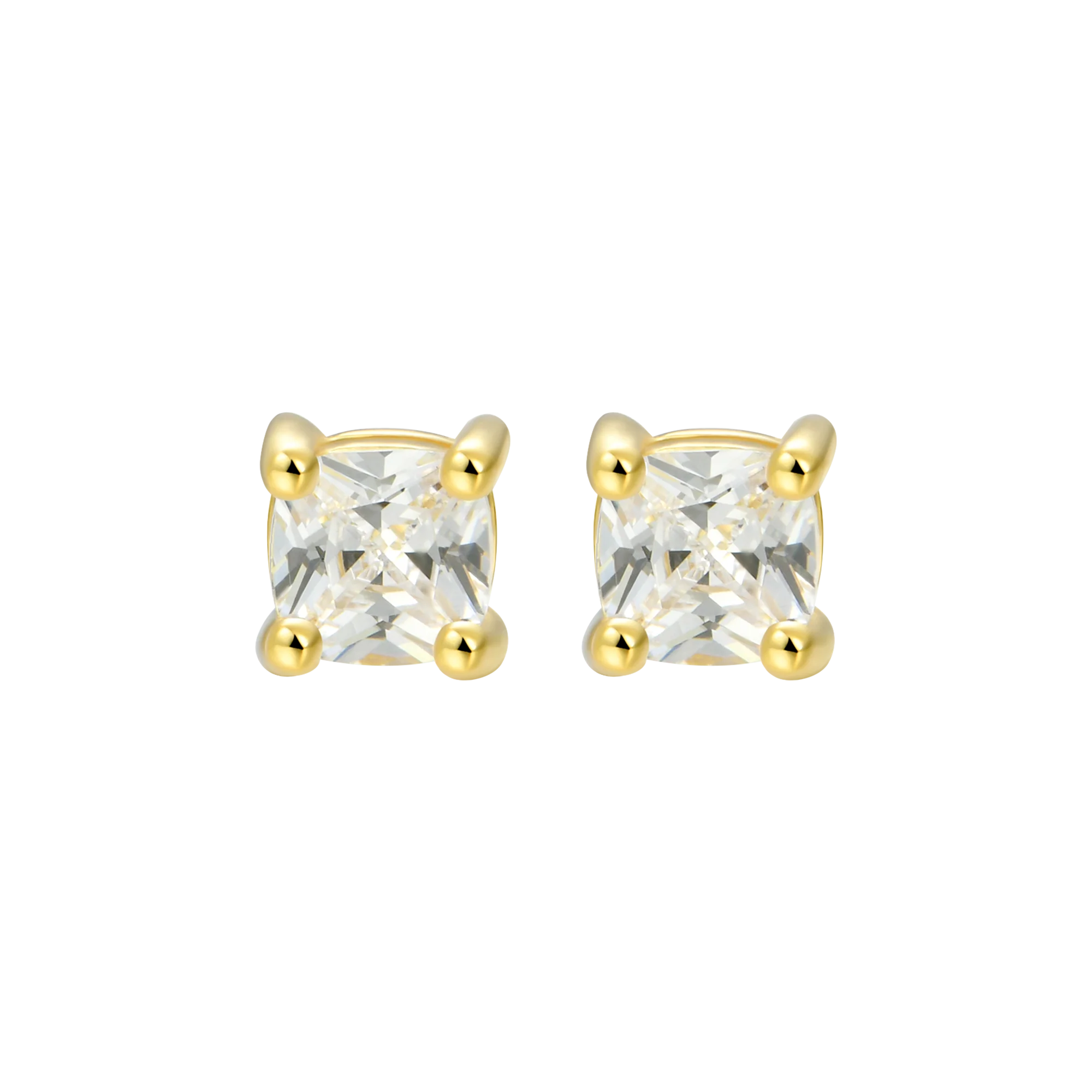Custom Classic Moissanite Stud Earring - Image 204