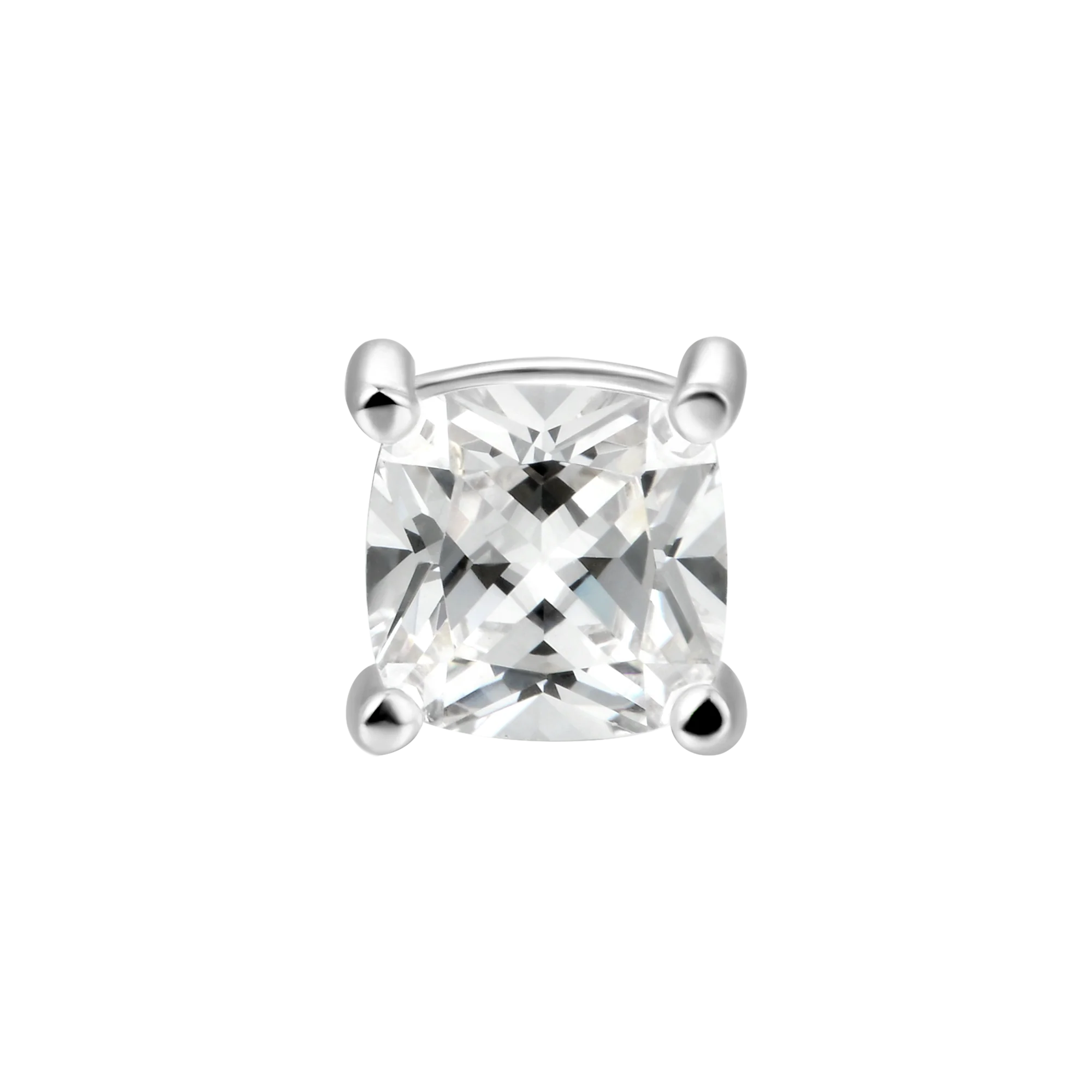 Custom Classic Moissanite Stud Earring - Image 221