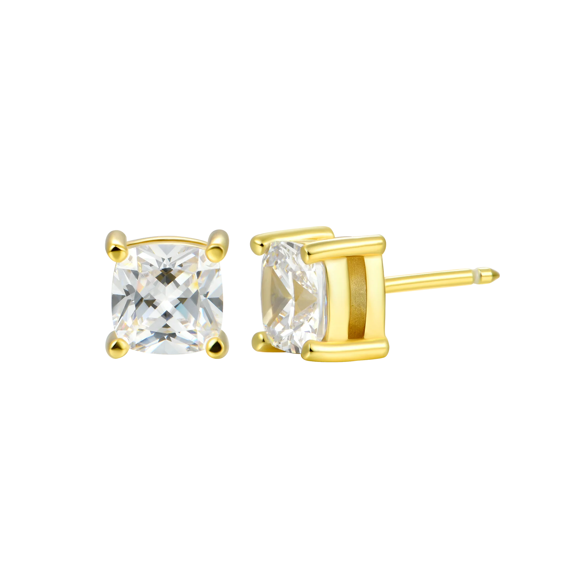 Custom Classic Moissanite Stud Earring - Image 223
