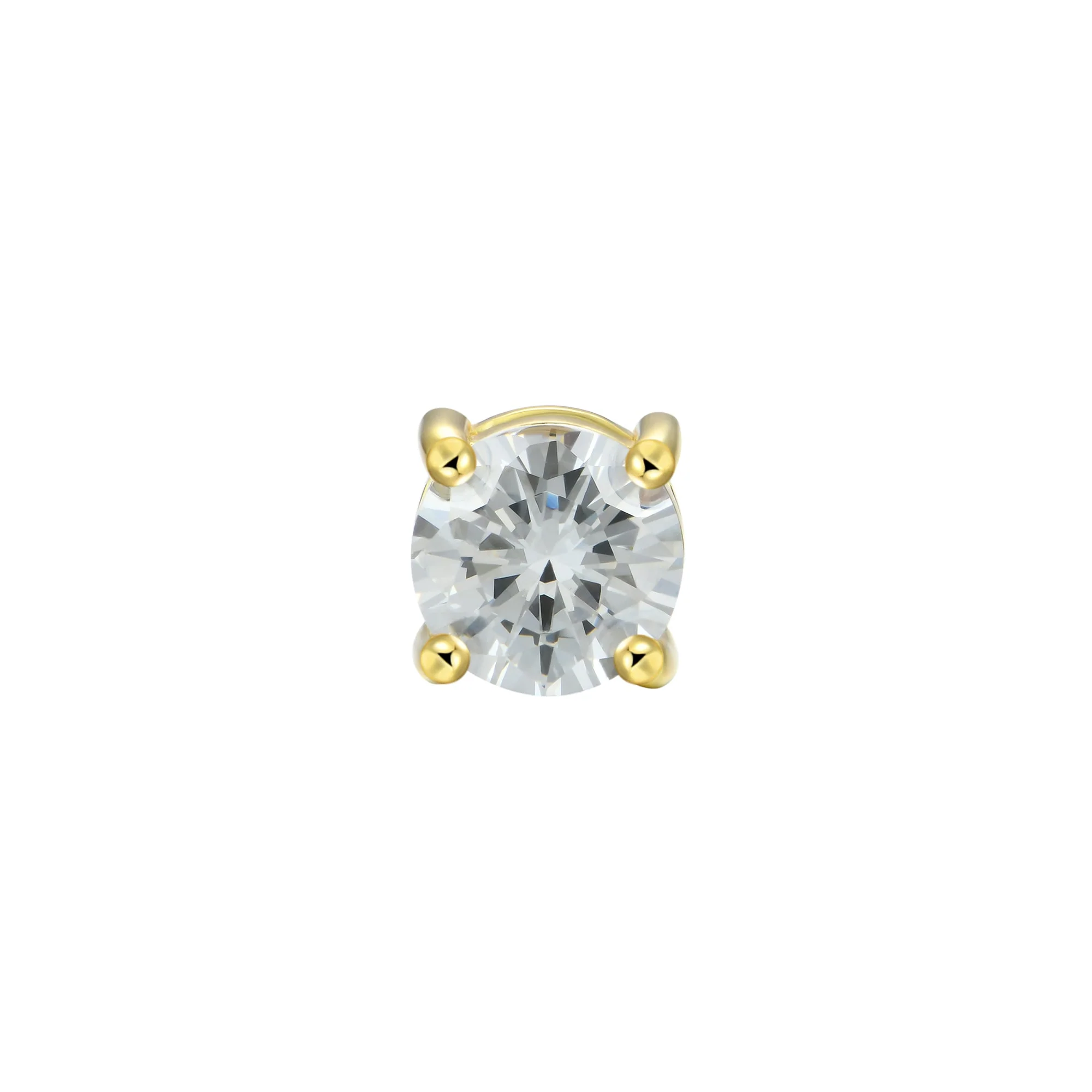 Custom Classic Moissanite Stud Earring - Image 249