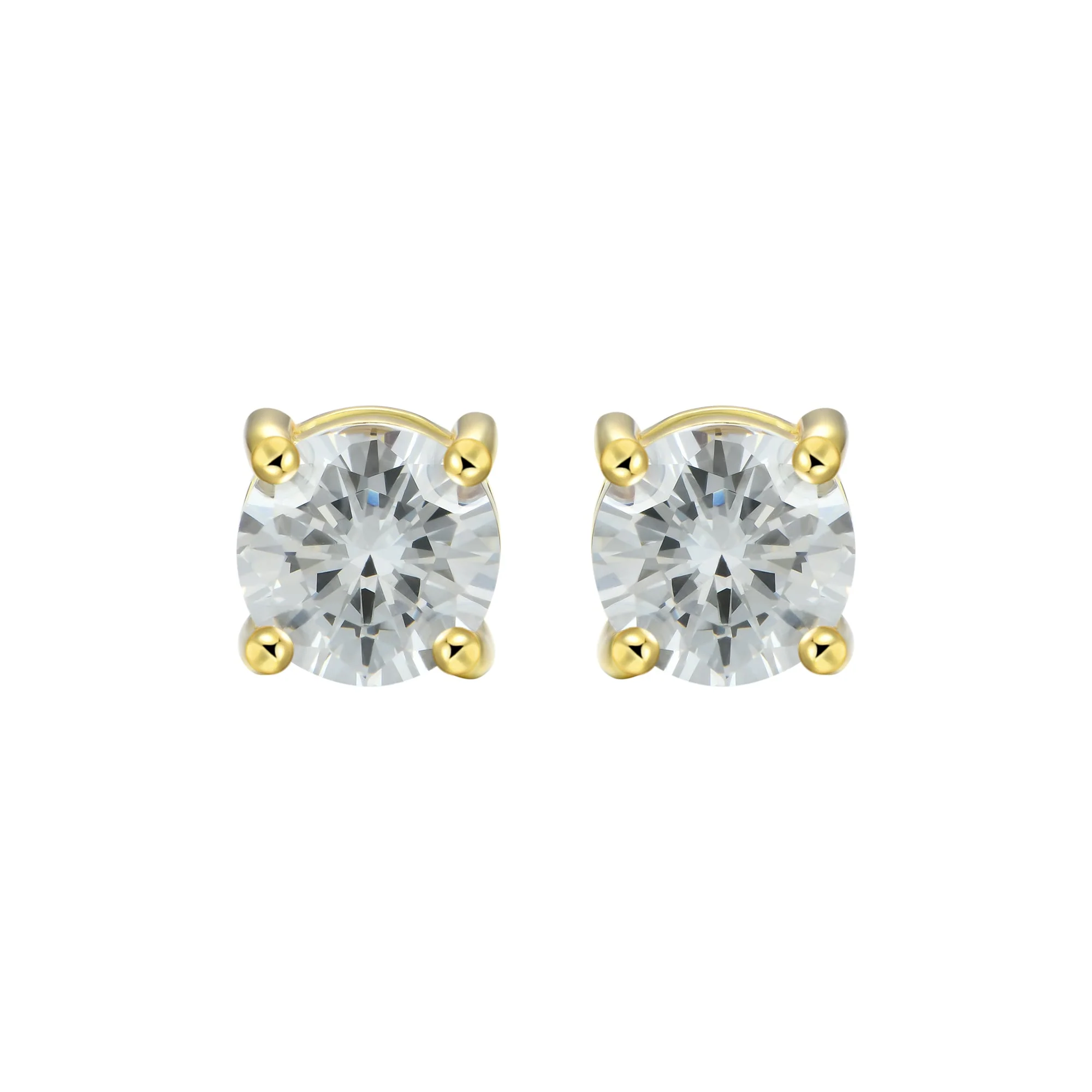 Custom Classic Moissanite Stud Earring - Image 250