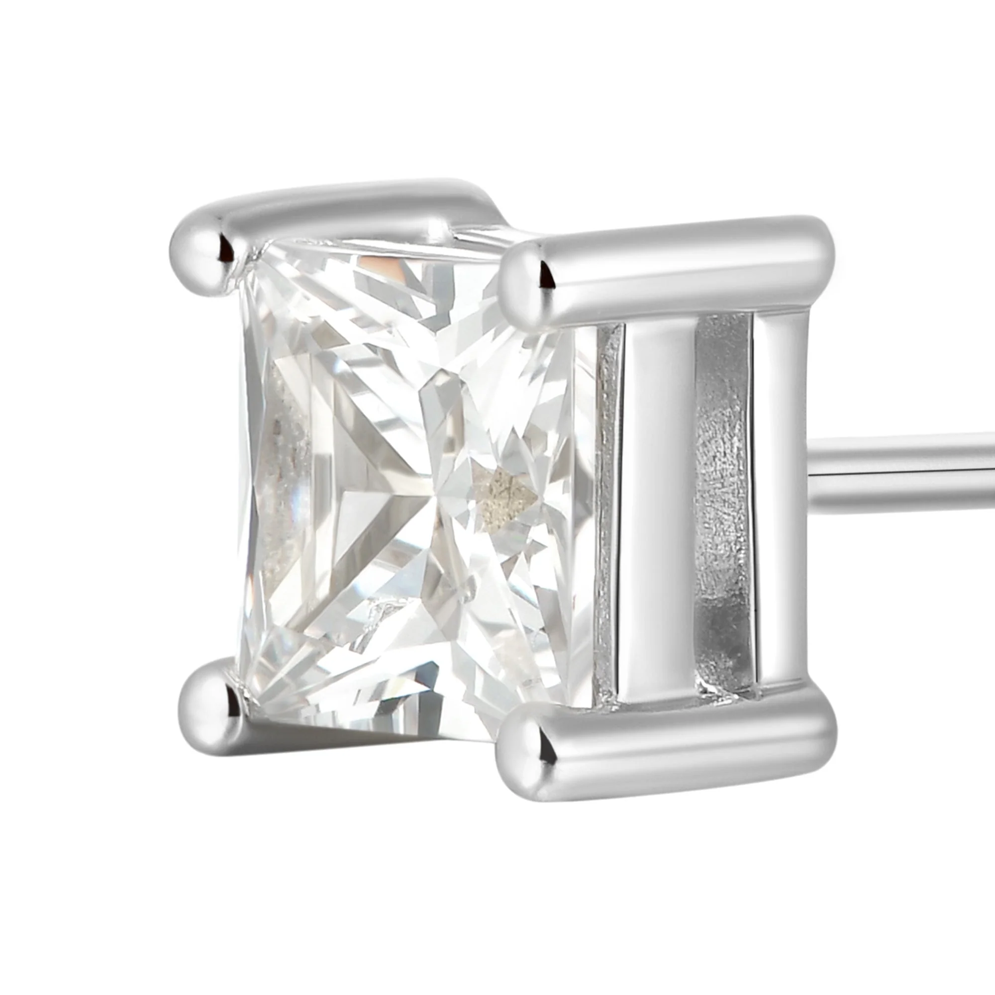 Custom Classic Moissanite Stud Earring - Image 28