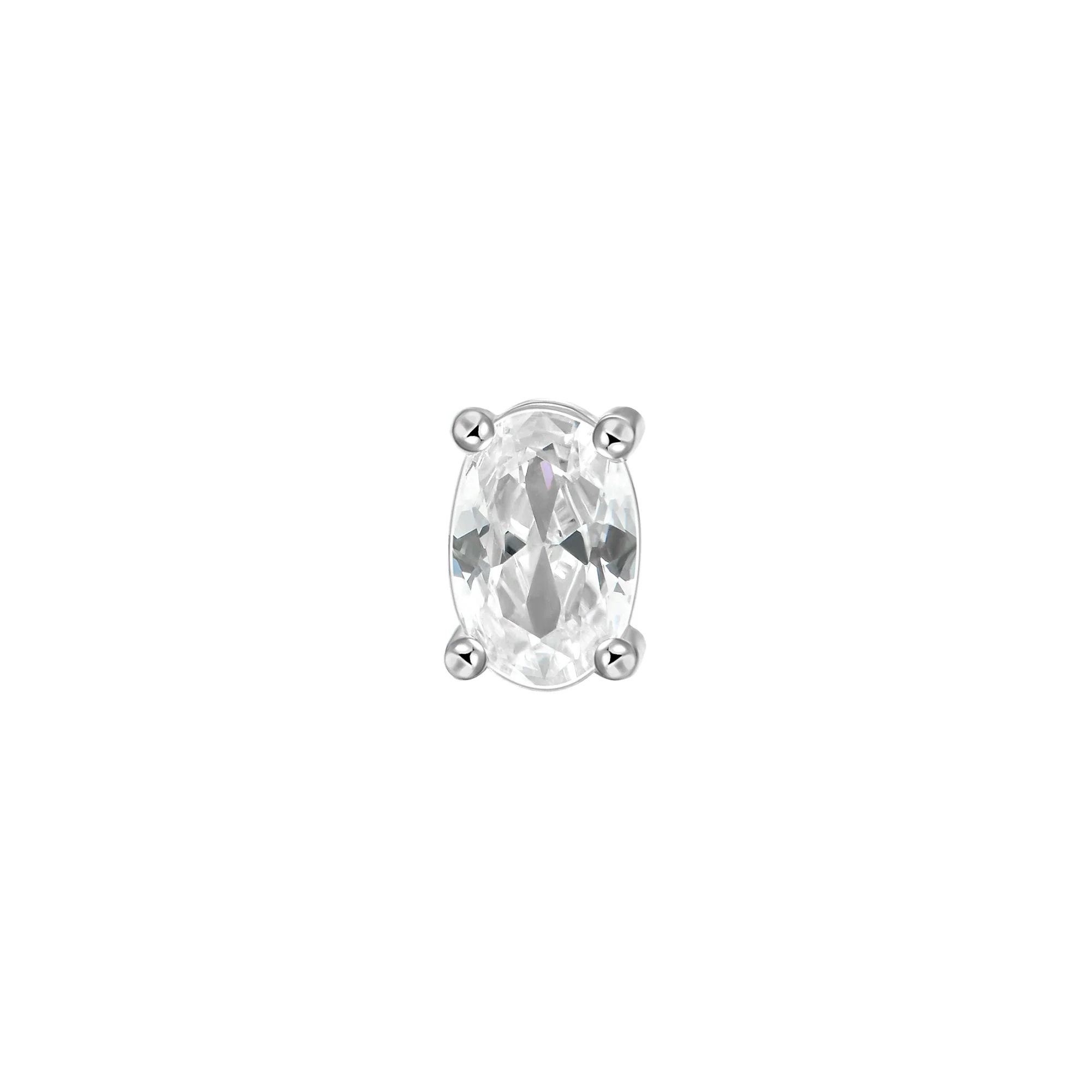 Custom Classic Moissanite Stud Earring - Image 53