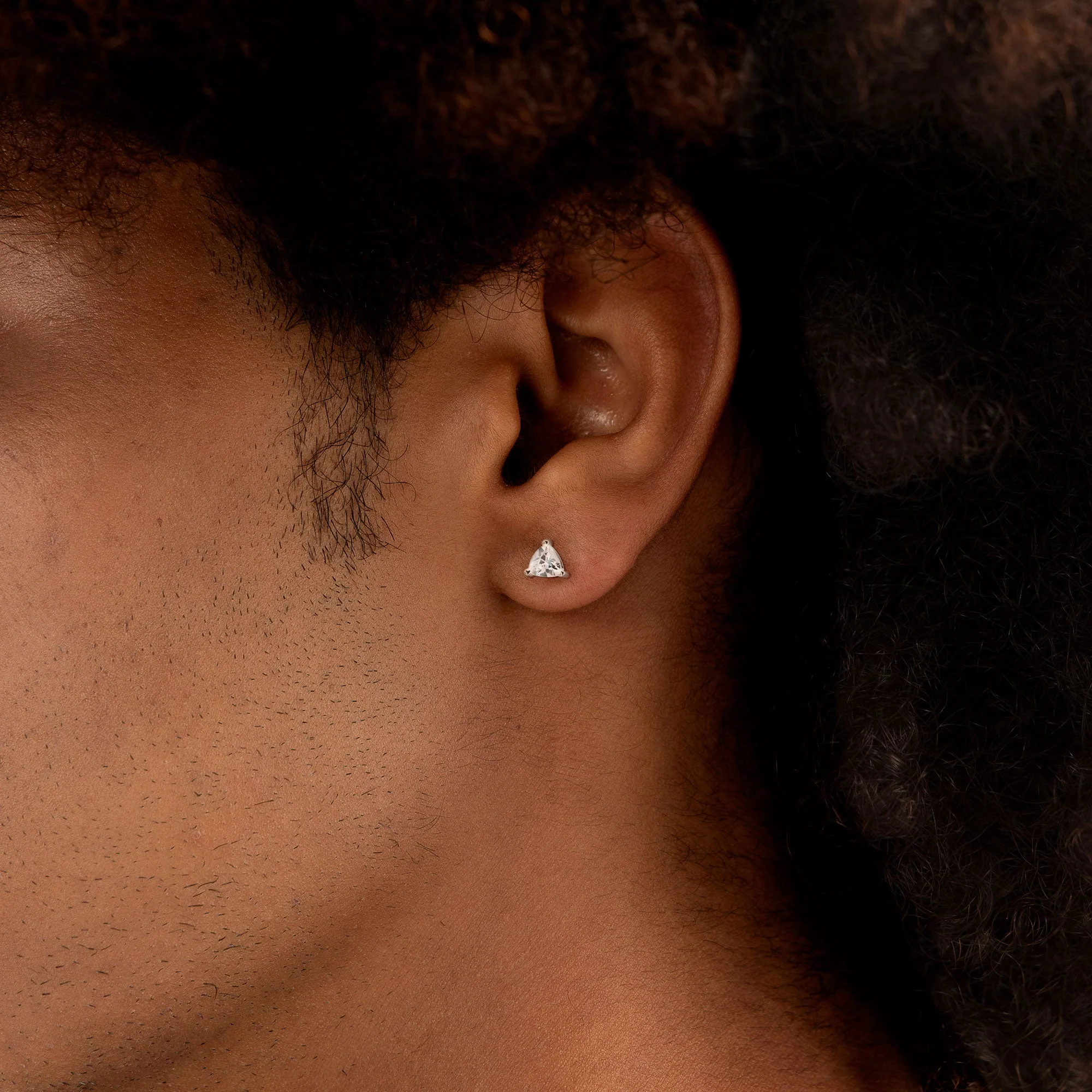 Custom Classic Moissanite Stud Earring - Image 98