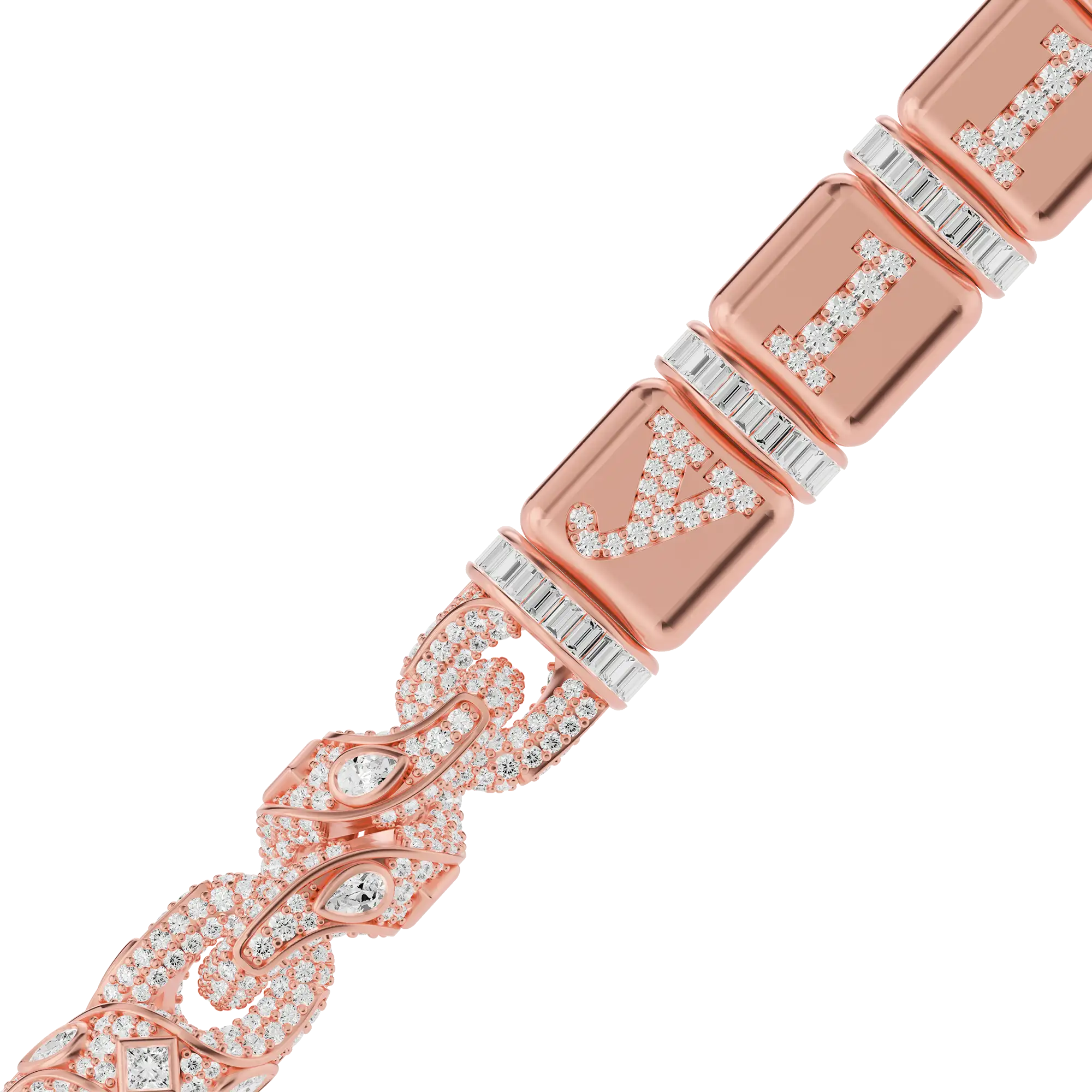 Custom Dice Twisted Rope chain - Image 12