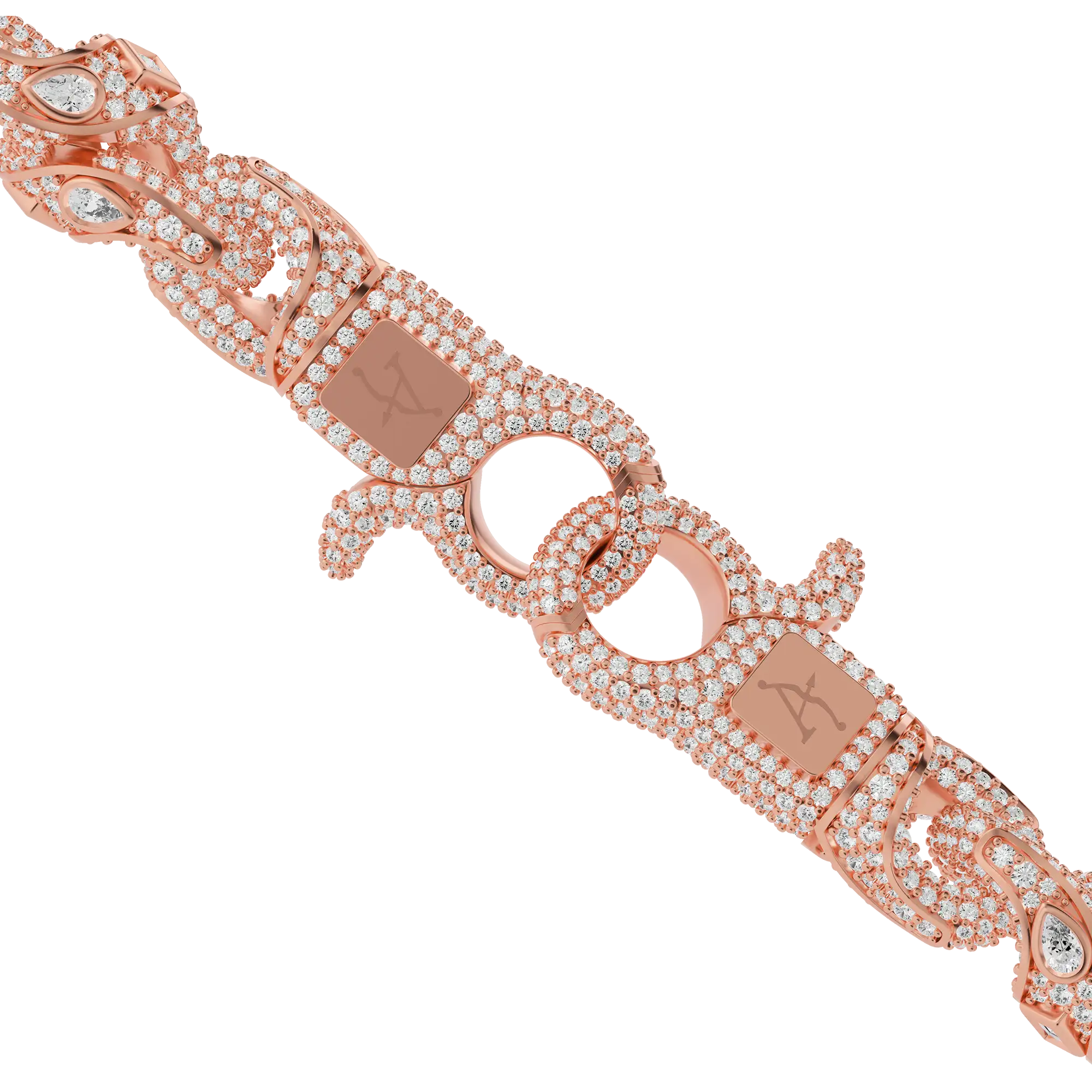 Custom Dice Twisted Rope chain - Image 13