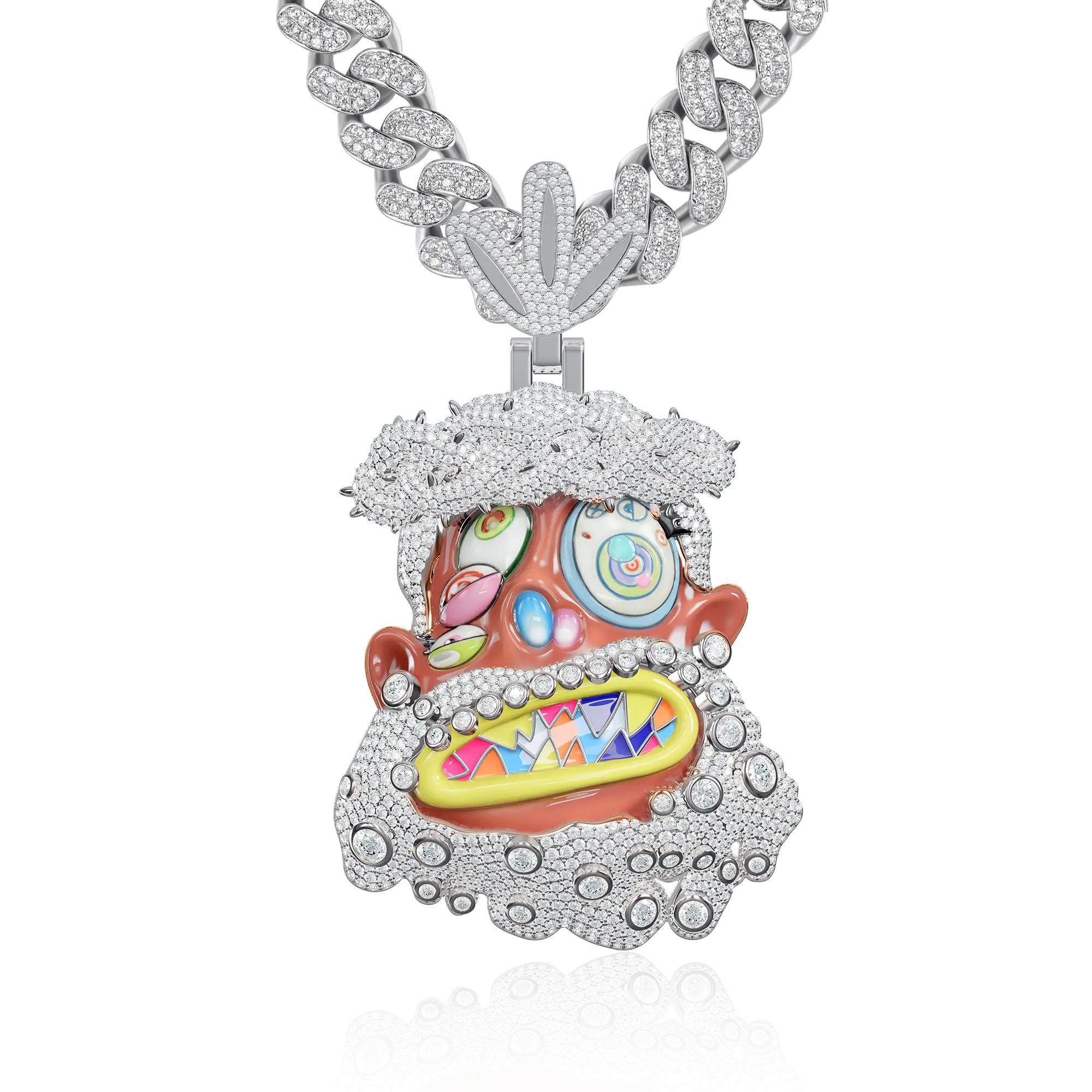 Custom Graffiti Jesus Pendant - Image 14