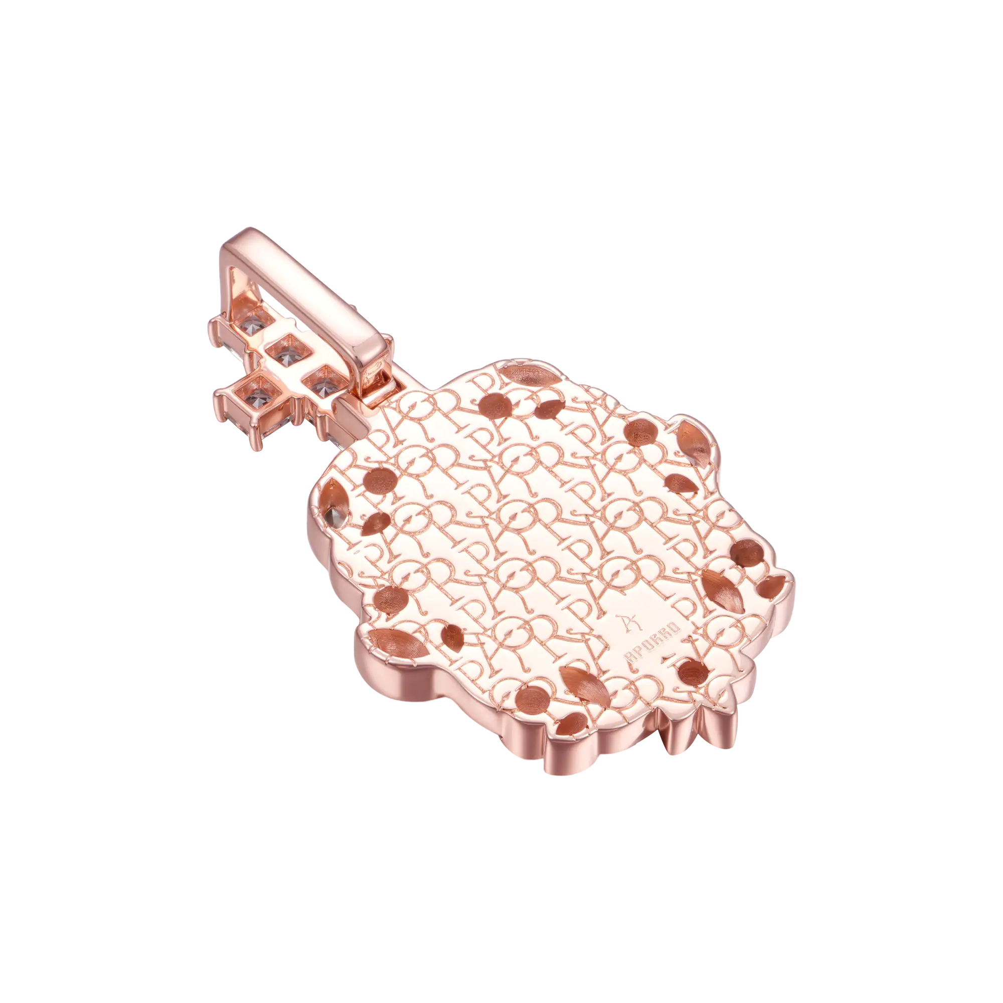 Custom Vine-wrapped Picture Pendant - Image 10