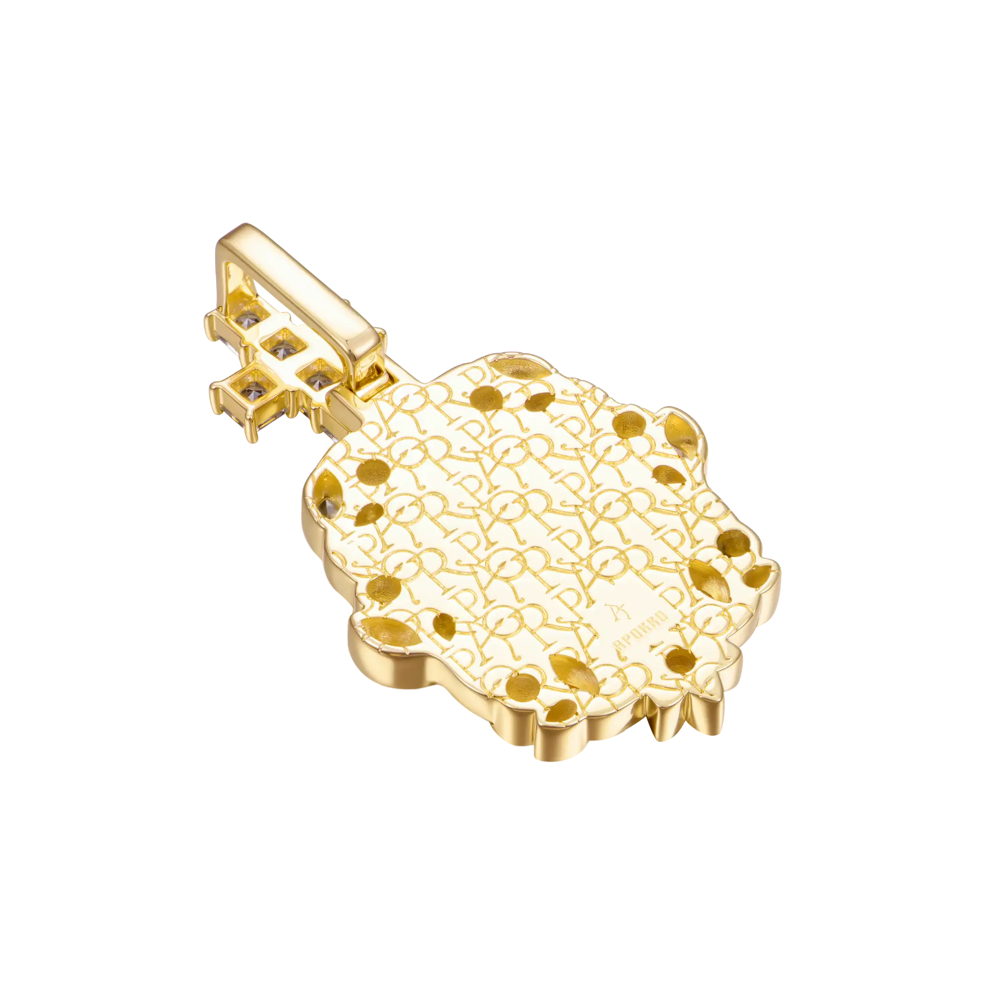 Custom Vine-wrapped Picture Pendant - Image 6