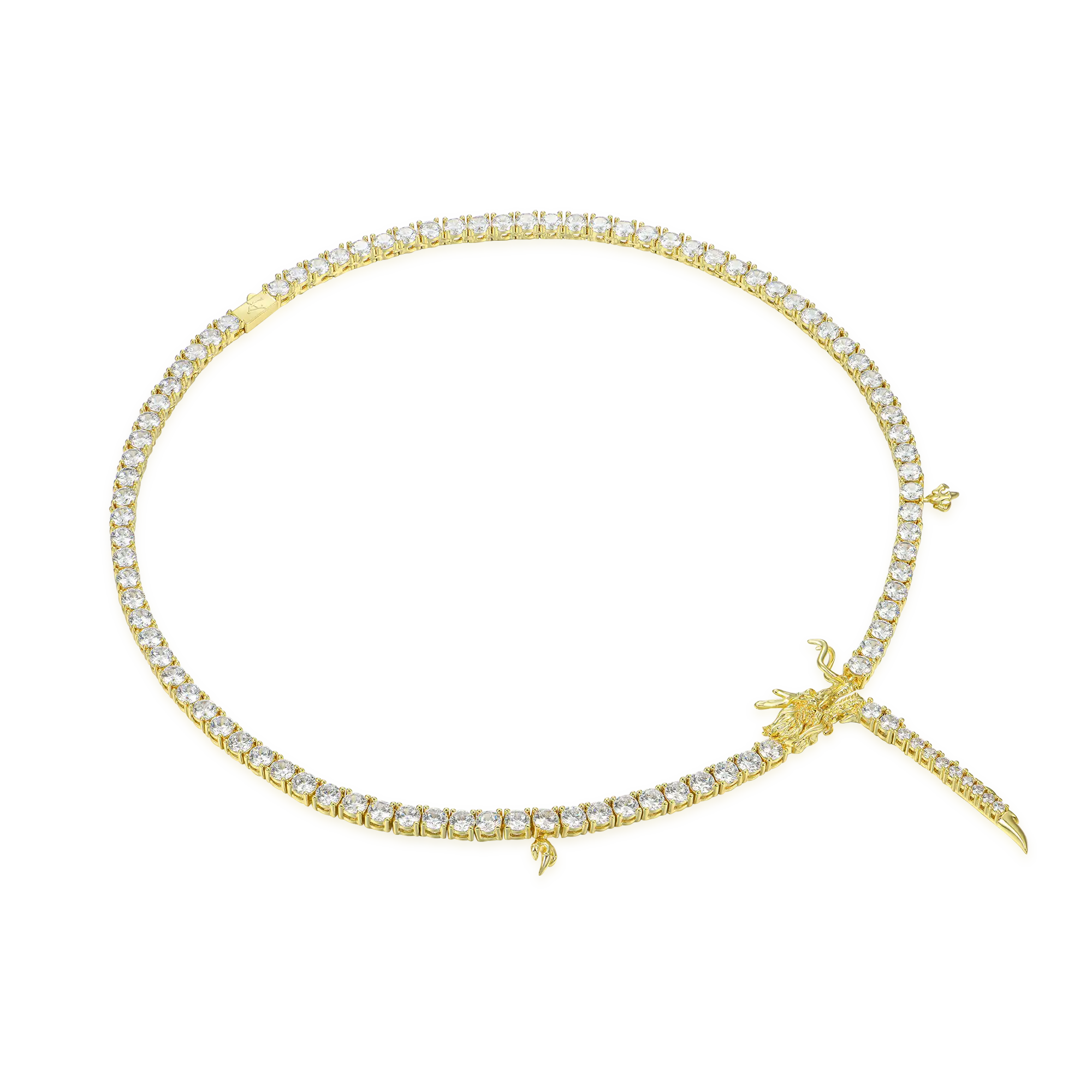 WONG Dragon Tennis Chain - 5mm - Image 4