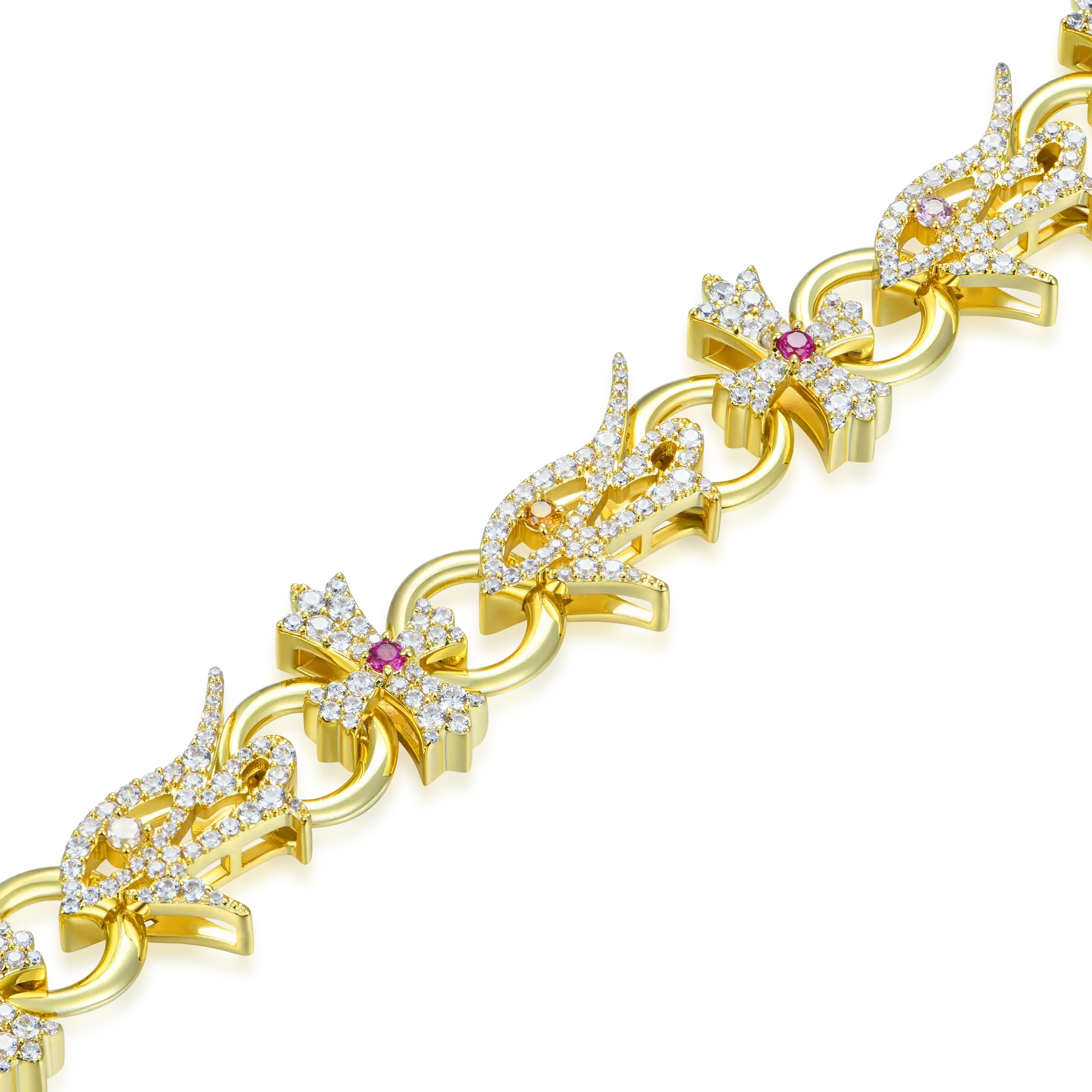 Eye of Horus Cross Chain  - 10mm - Image 3