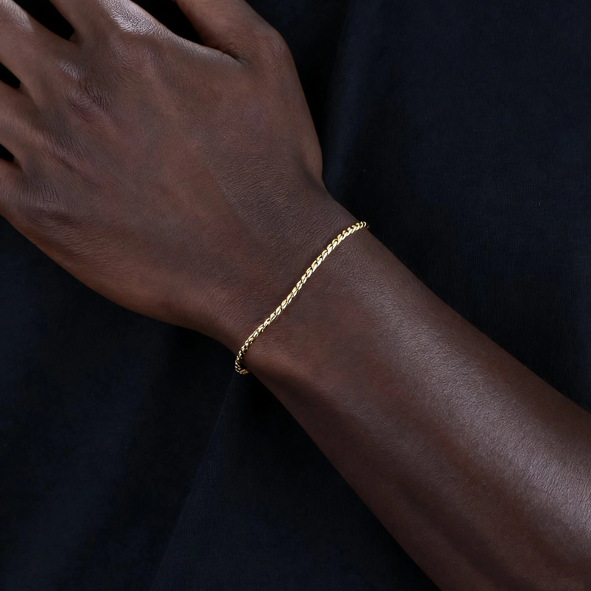 Franco Bracelet - 2mm - Image 2