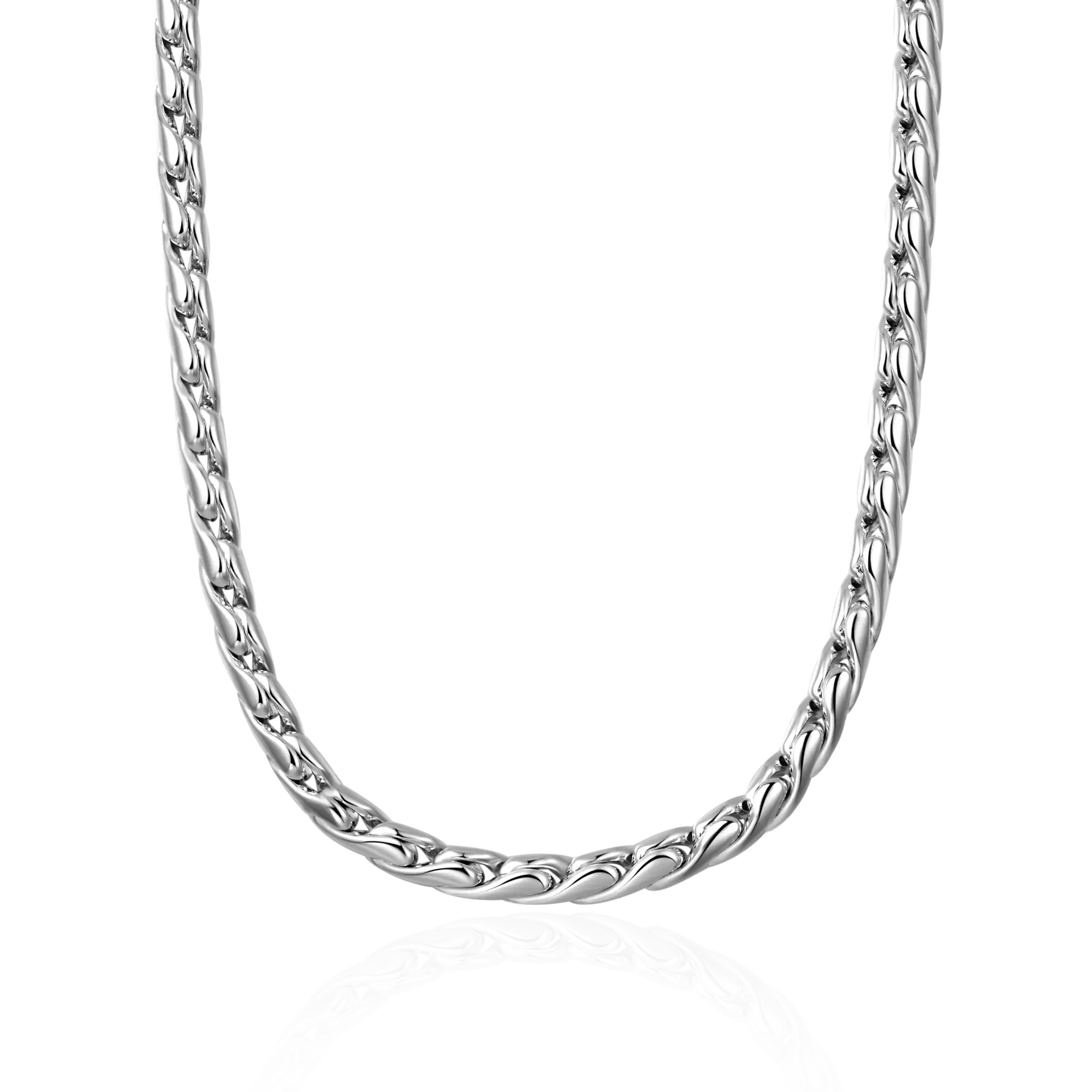 Franco Chain - White Gold - Image 7