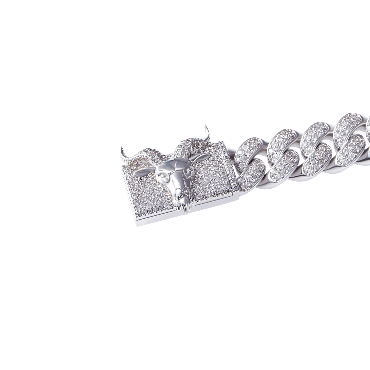 G.O.A.T Cuban Bracelet - 12mm - Image 4