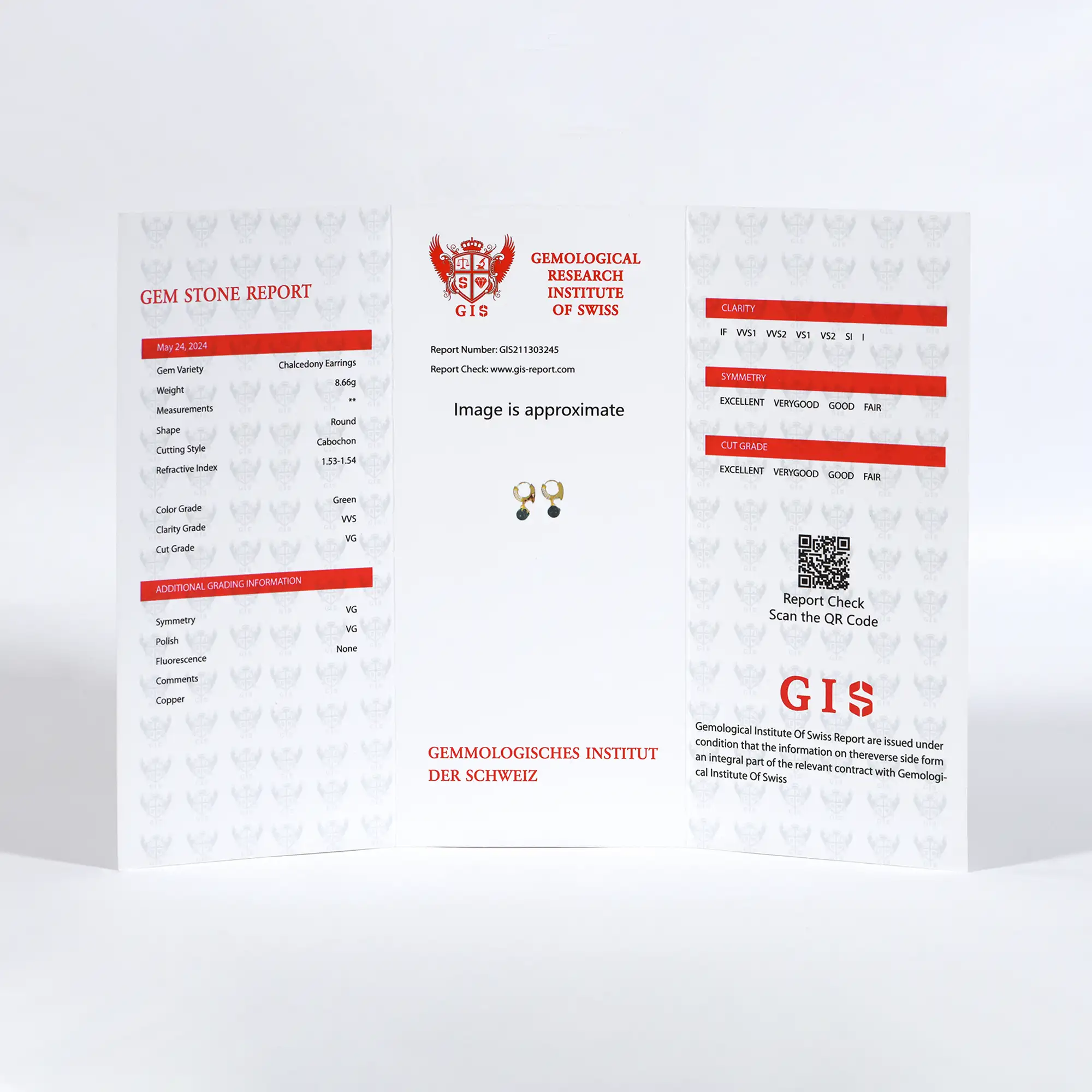 GIS Certificate for WONG Ⅱ Jade - Limited Offer - Image 4