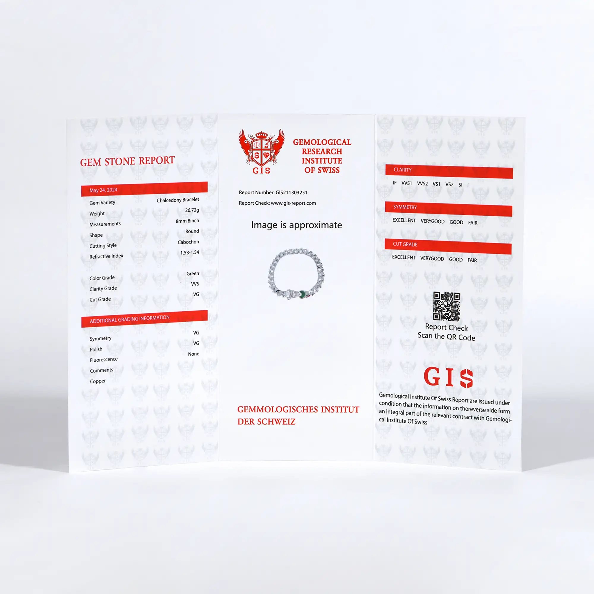 GIS Certificate for WONG Ⅱ Jade - Limited Offer - Image 5