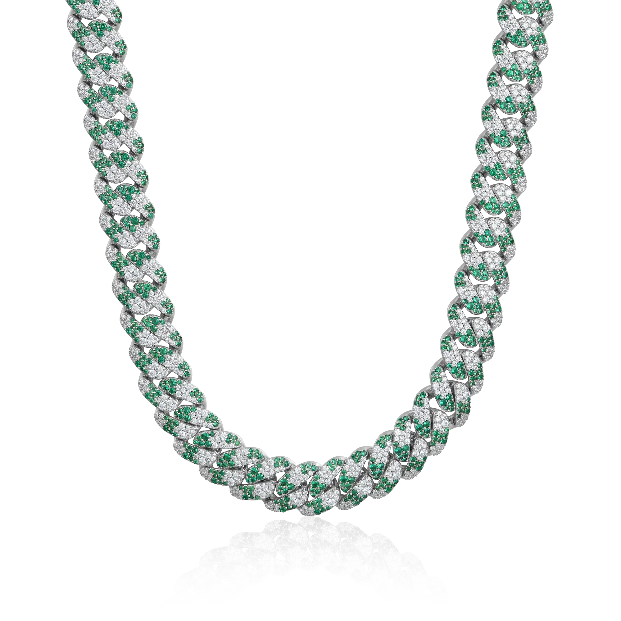 Iced Camouflage Cuban Chain - 12mm - Image 3