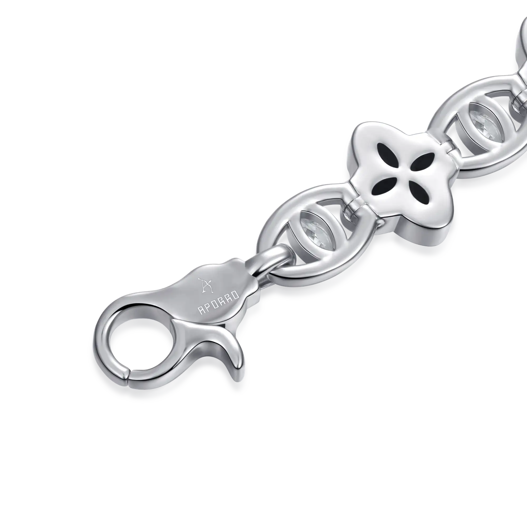 Iced Clover Eyes Blessing Bracelet - Image 7