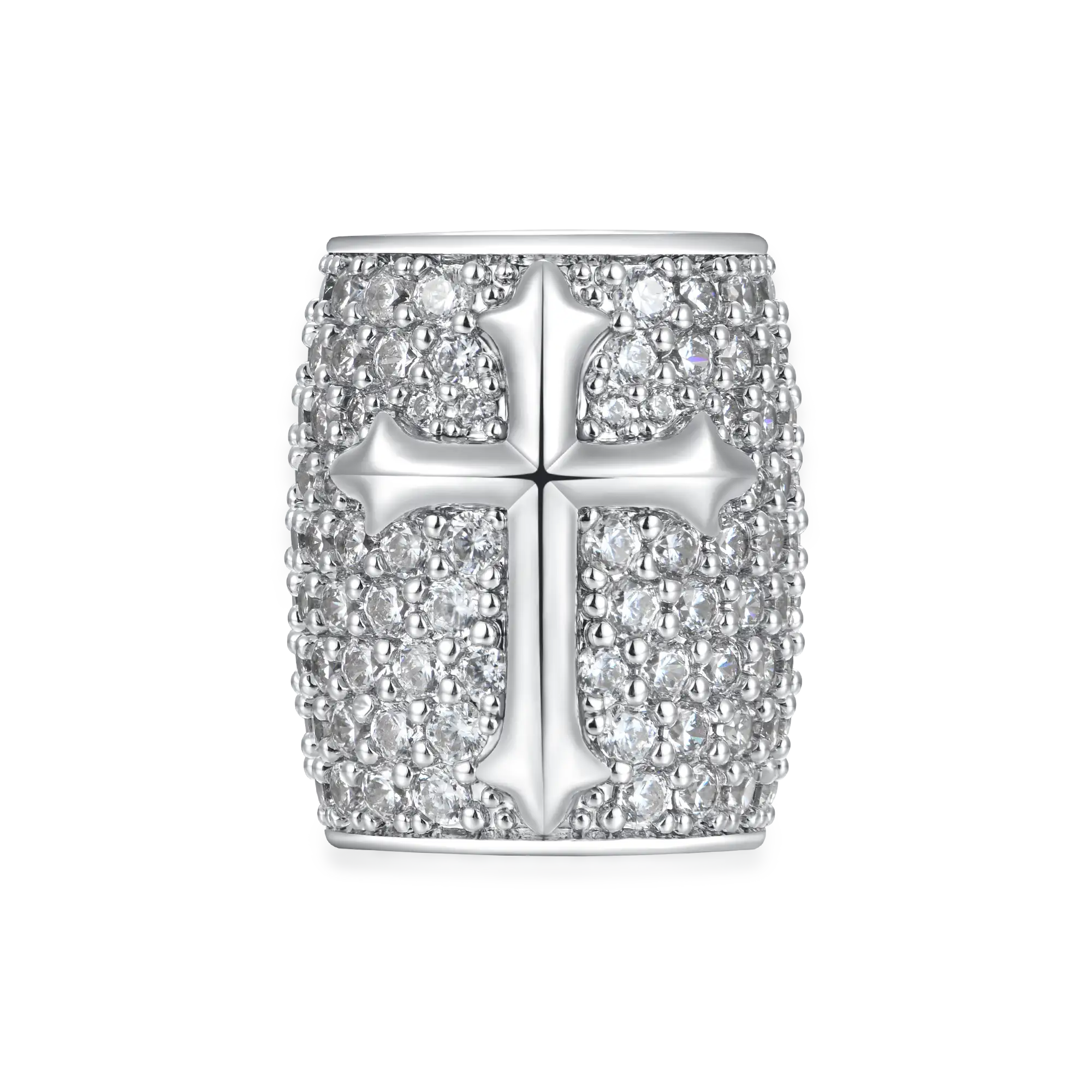 Iced Cross Hair Beads - Image 6