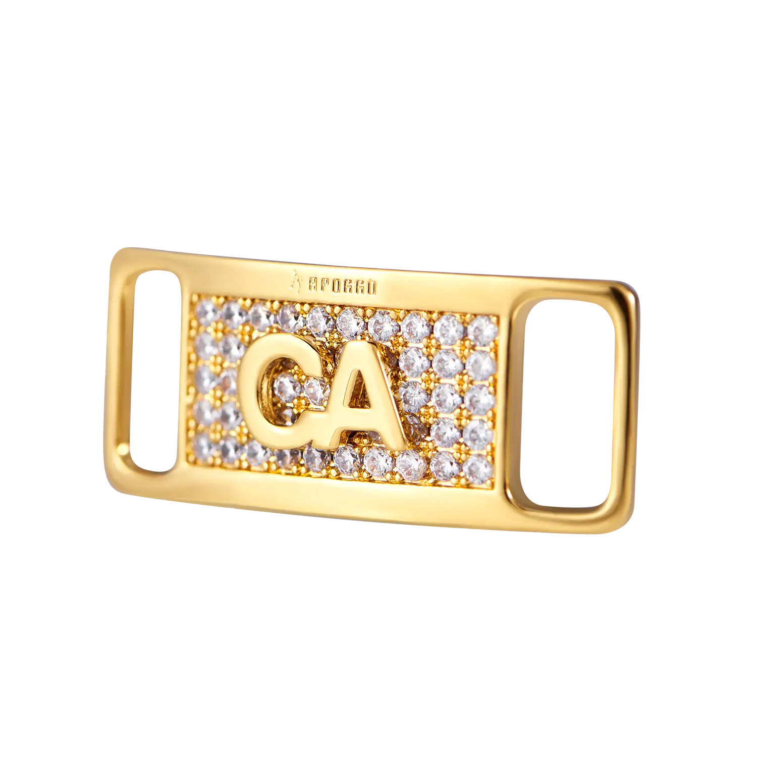 Iced Out California "CA" Lace Lock - Image 4